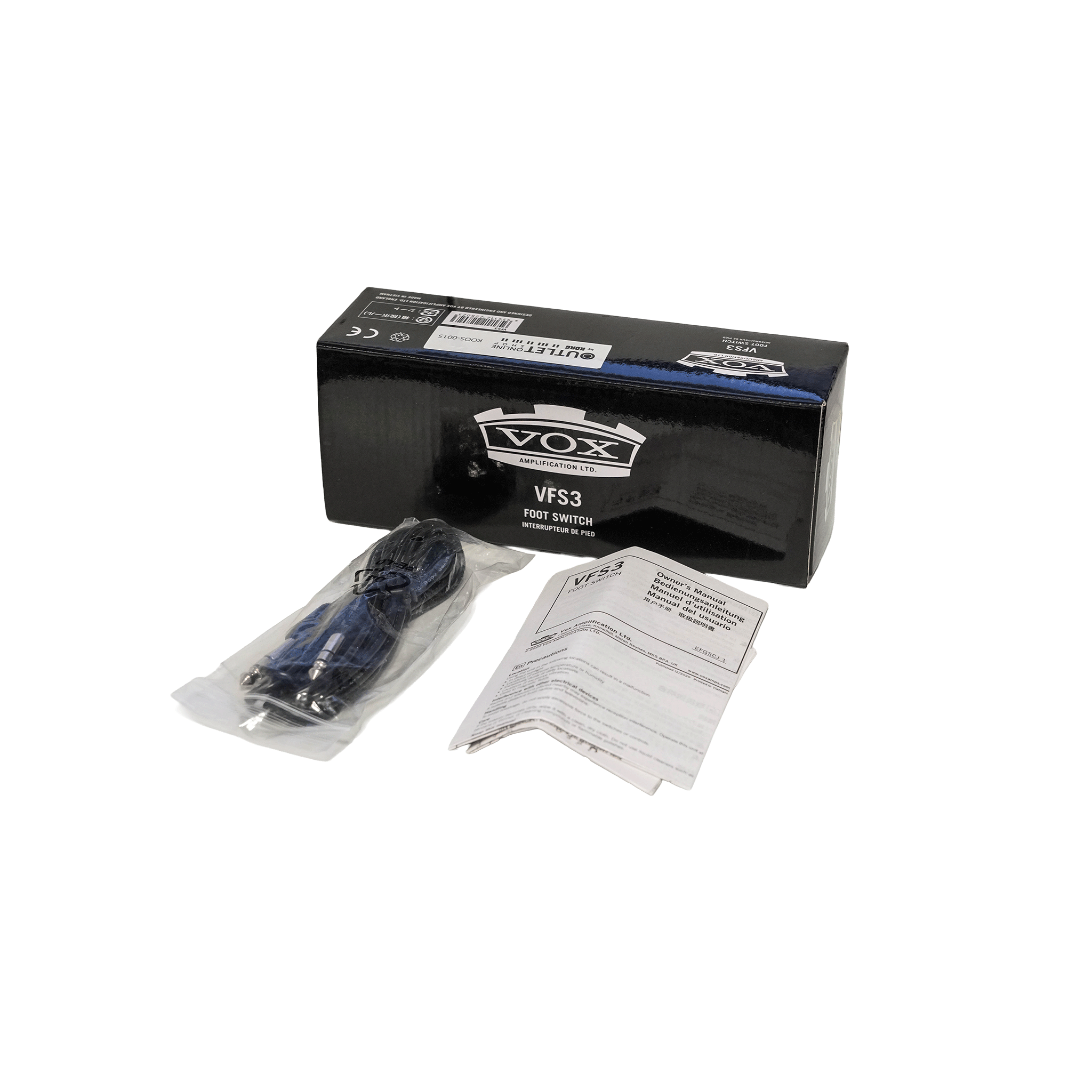 VOX　フットスイッチ【VOX VFS3】 - OUTLET MUSIC SHOP｜コルグ公式アウトレットオンライン