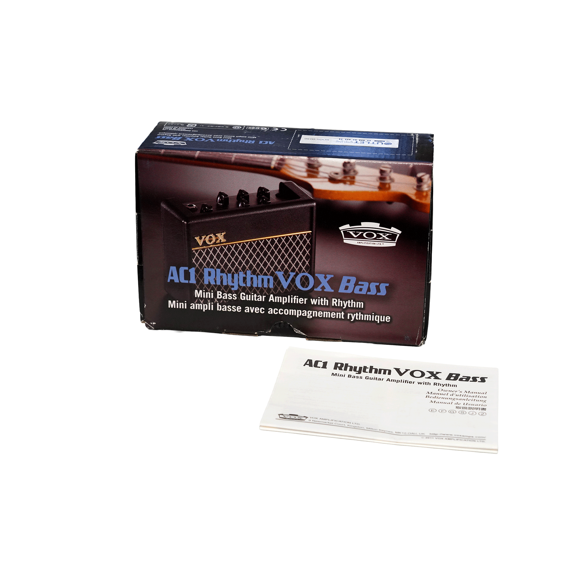 VOX リズム搭載・ベース卓上アンプ  【AC1 RHYTHM VOX BASS】 - OUTLET MUSIC SHOP｜コルグ公式アウトレットオンライン