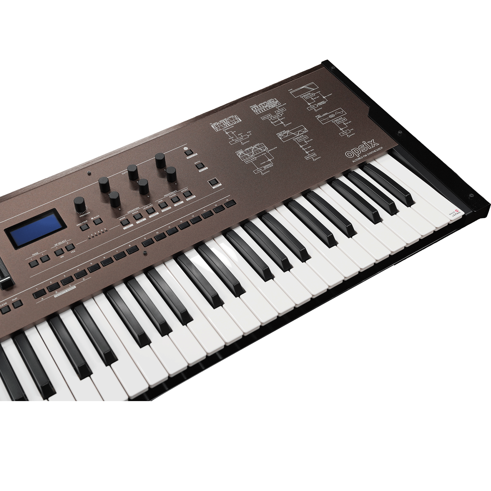 KORG 61鍵盤の本格派！デジタル・FM・シンセサイザー【OPSIX-SE】