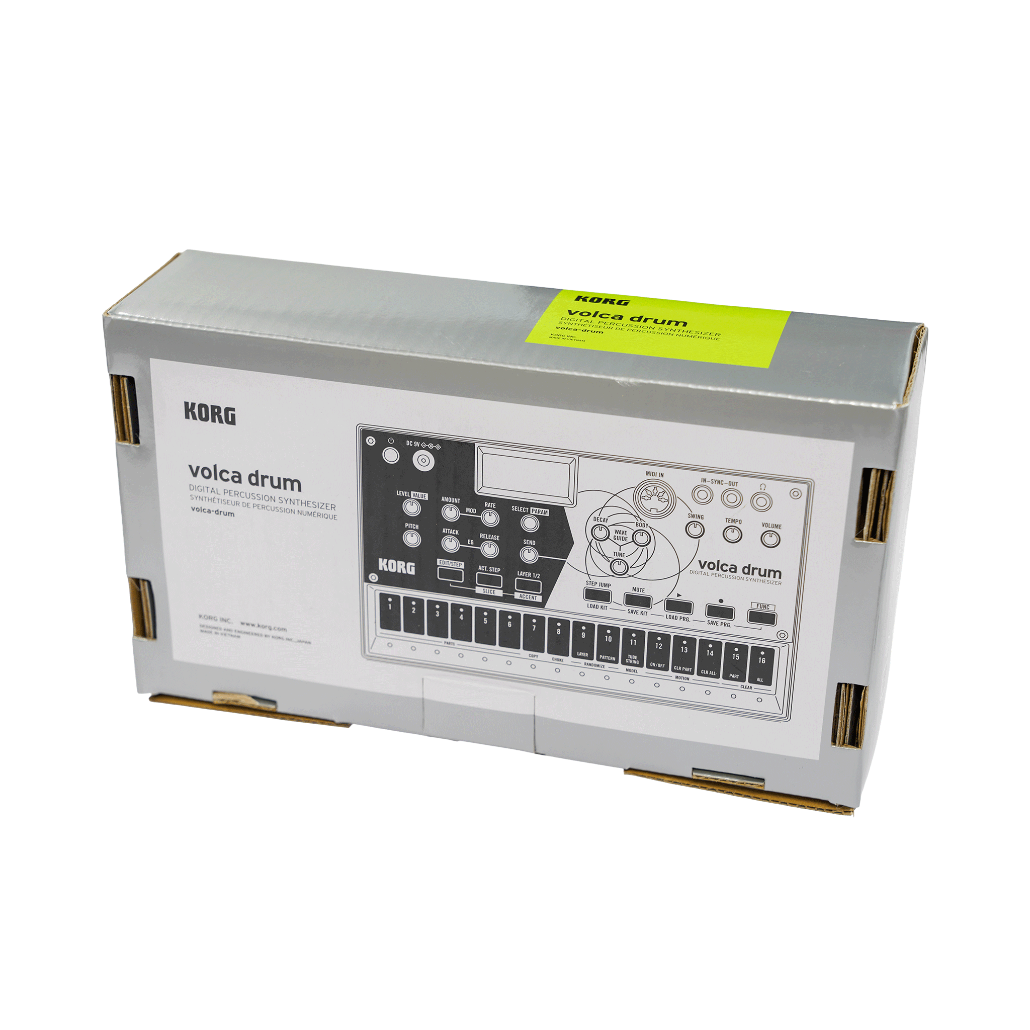KORG デジタル・パーカッション・シンセサイザー【volca drum】