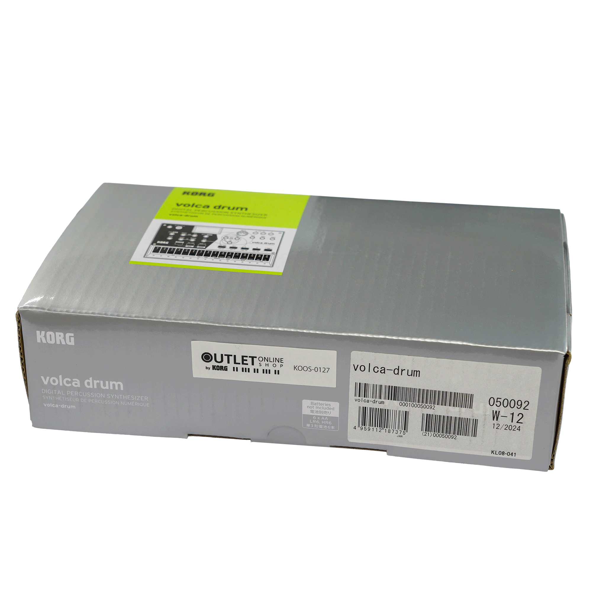 KORG デジタル・パーカッション・シンセサイザー【volca drum】