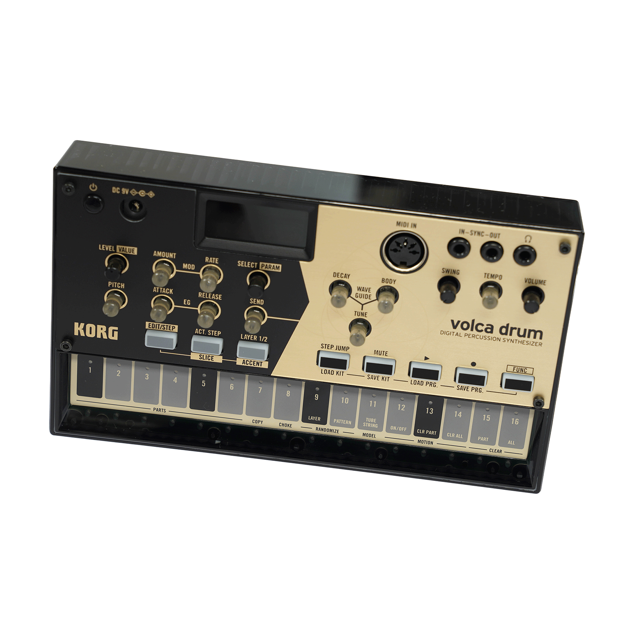 KORG デジタル・パーカッション・シンセサイザー【volca drum】