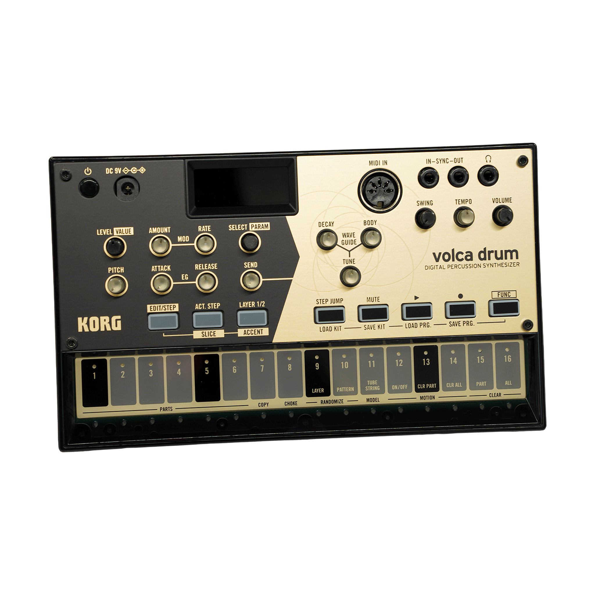 KORG デジタル・パーカッション・シンセサイザー【volca drum】