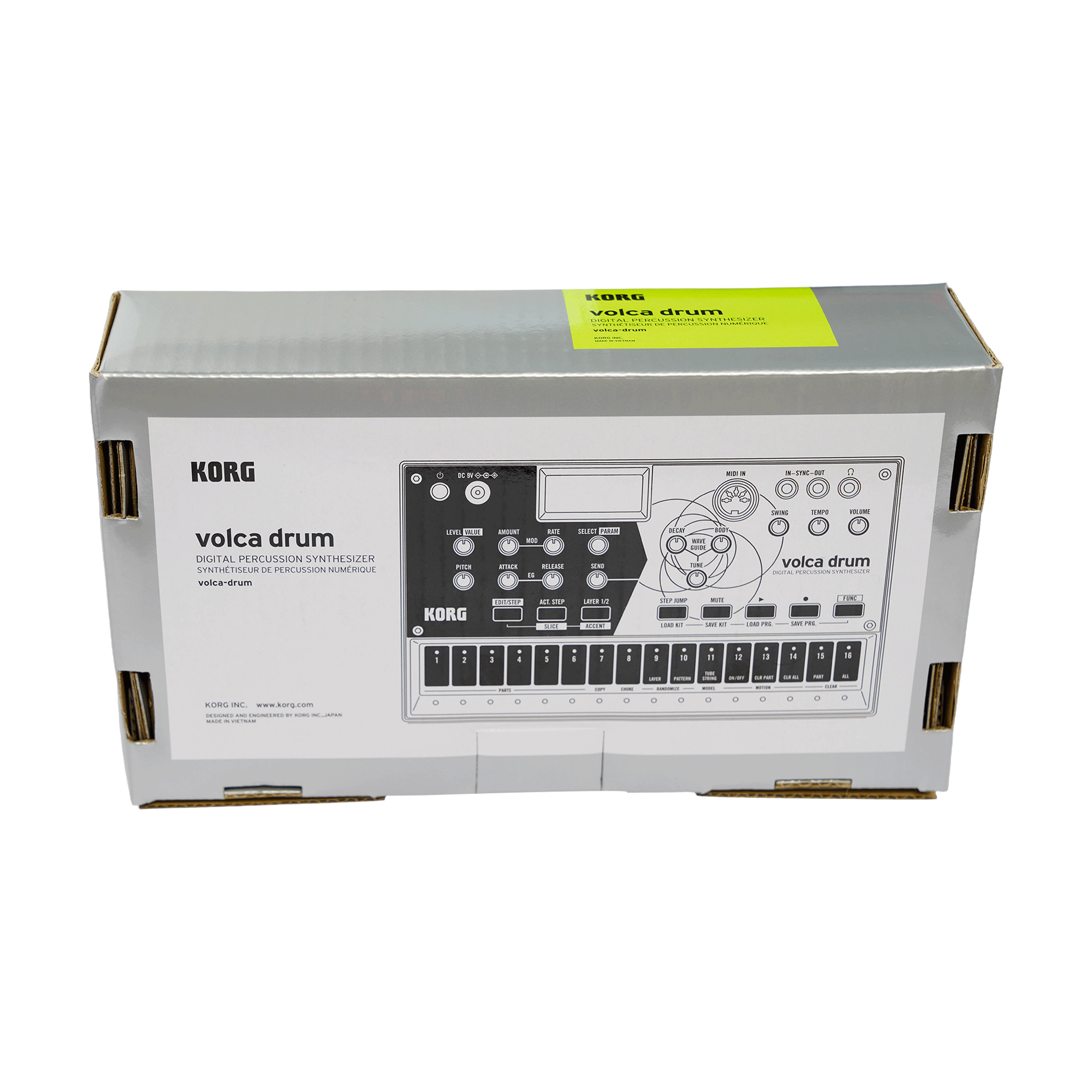 KORG デジタル・パーカッション・シンセサイザー【volca drum】