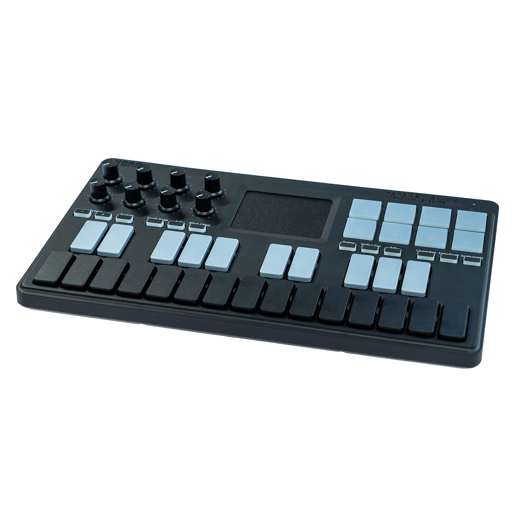 KORG オールインワン・モバイルMIDIキーボード【nanoKEY Studio】
