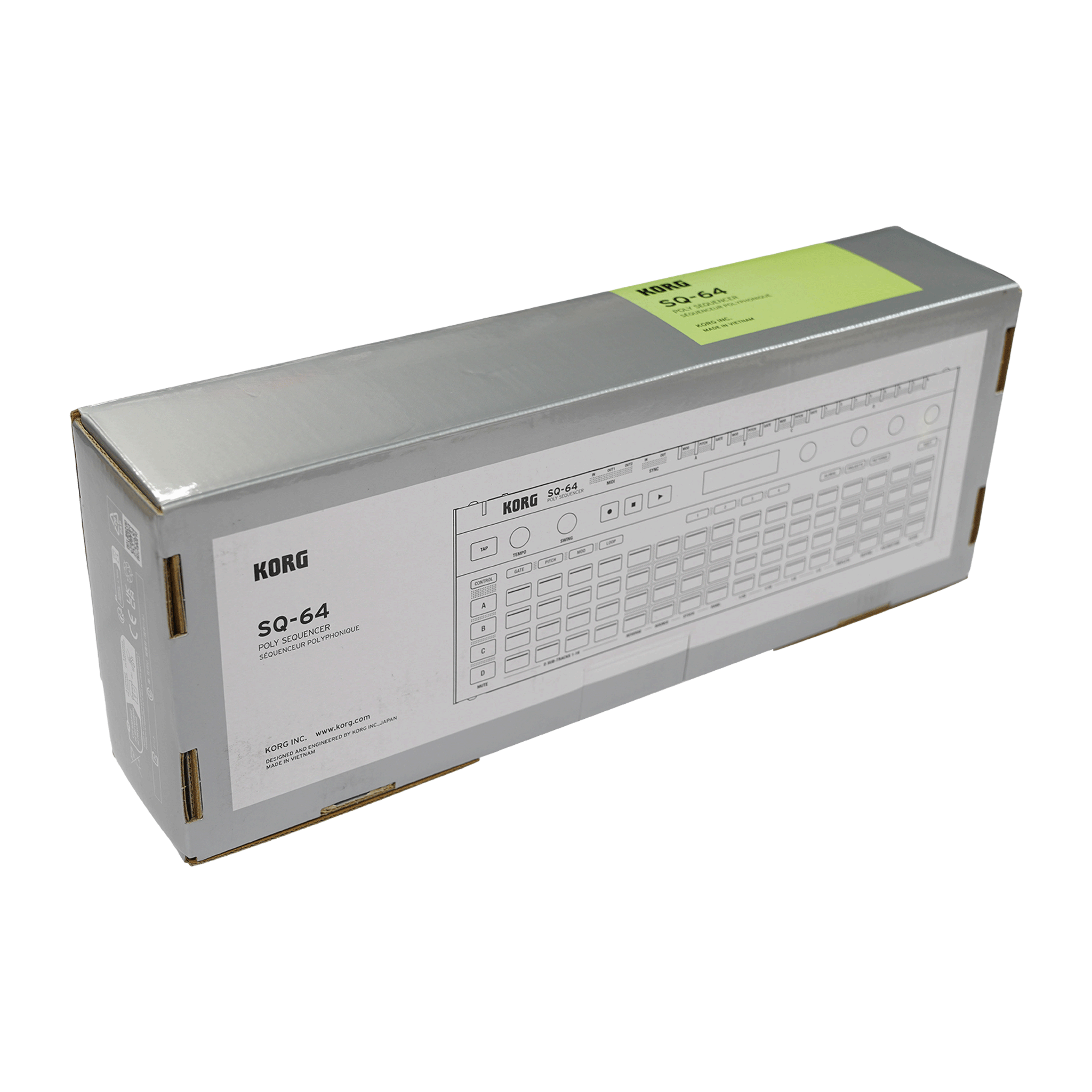 KORG 新世代のシーケンシング・ハードウェア【SQ-64】