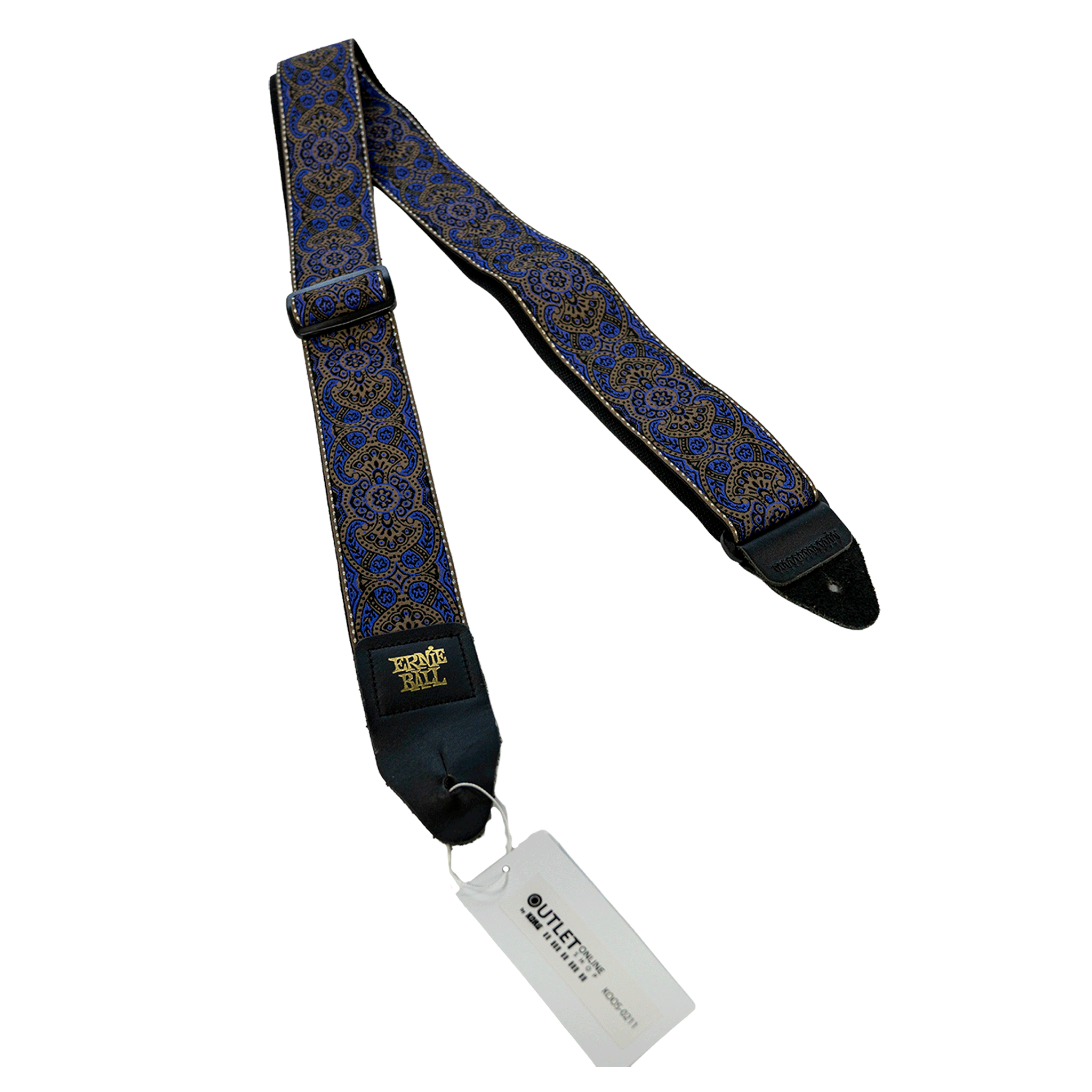 ErnieBall ストラップ【EB 4164 Classic Jacquard Guitar Strap/Bass Strap - Purple Paisley】