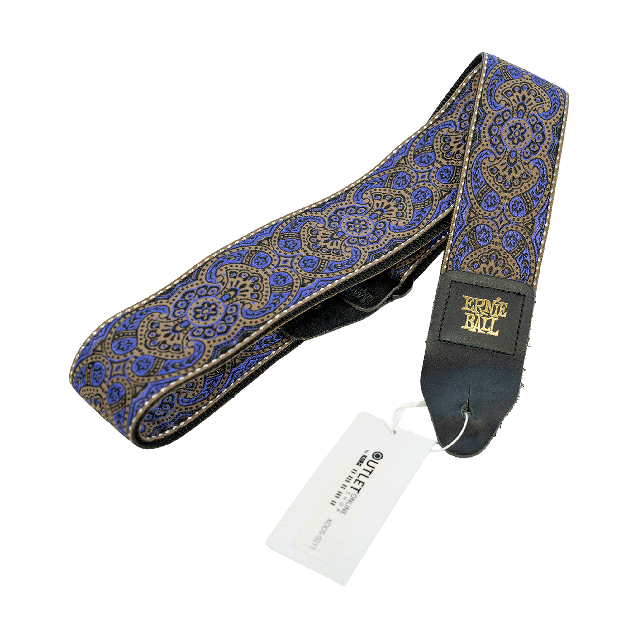 ErnieBall ストラップ【EB 4164 Classic Jacquard Guitar Strap/Bass Strap - Purple Paisley】