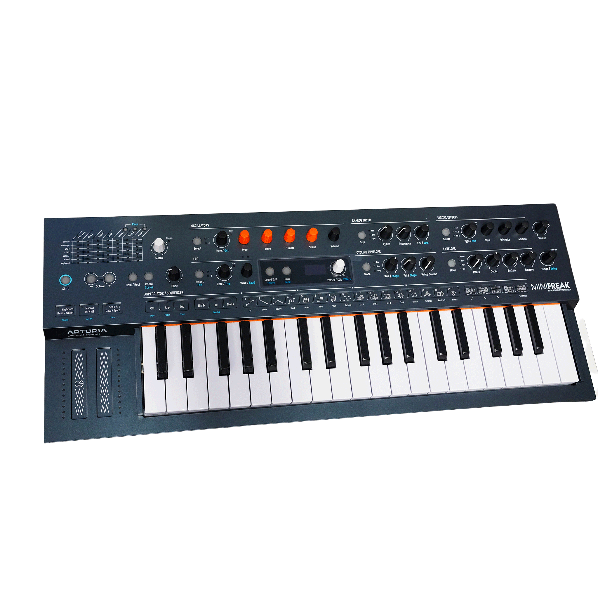 ARTURIA アルゴリズム・シンセサイザー【MINIFREAK】 - OUTLET MUSIC SHOP｜コルグ公式アウトレットオンライン