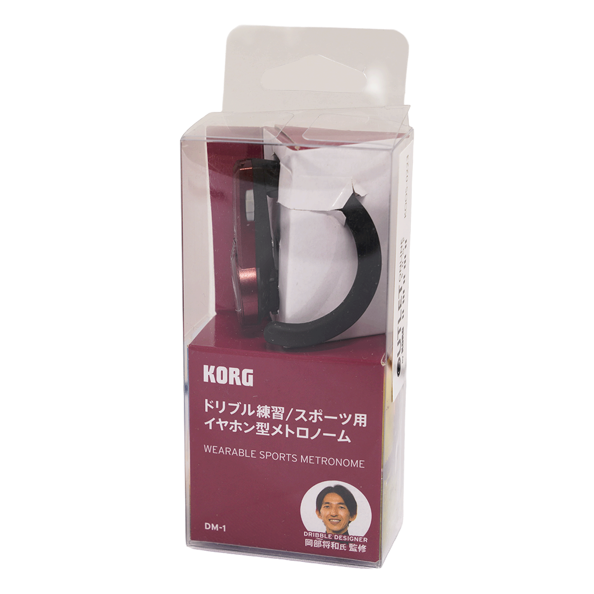 KORG 界初のドリブル上達用トレーニング・メトロノーム【DM-1　RD】