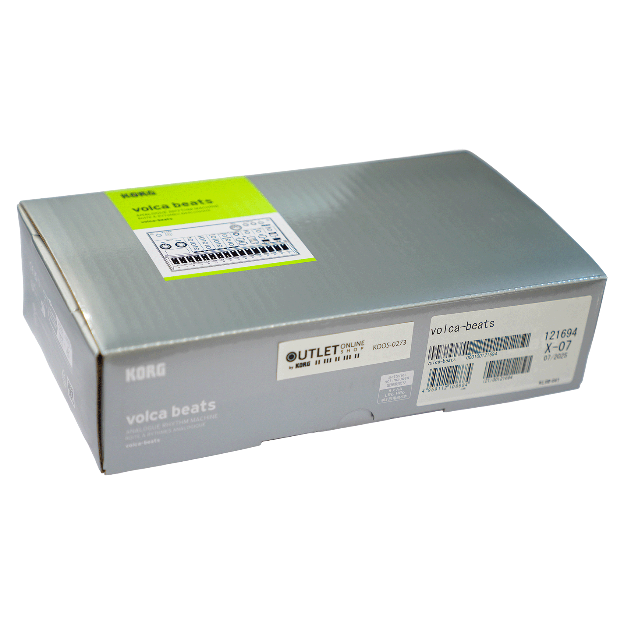 KORG 大人気！volca series！圧倒的なアナログ・ドラム・サウンド【volca beats】