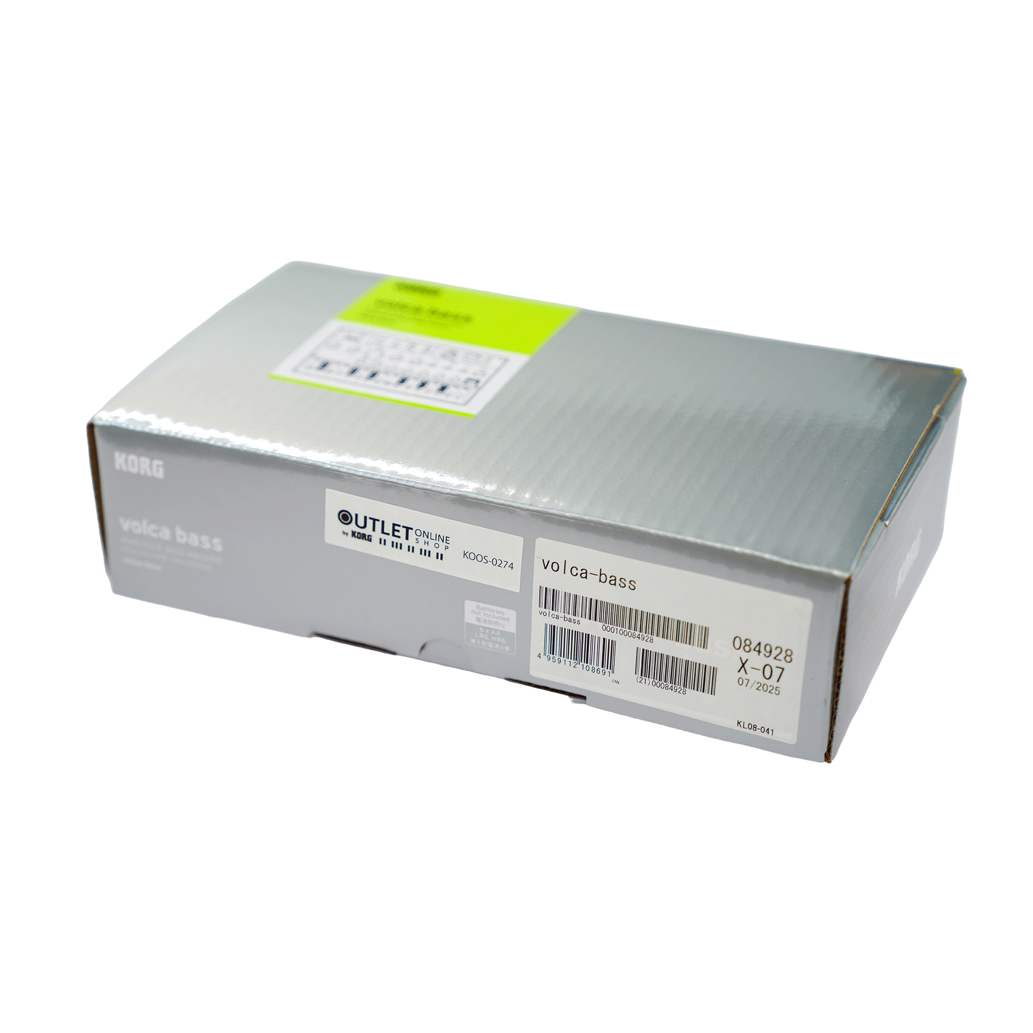 KORG 大人気！volca series！圧倒的存在感のアナログ・ベース・サウンド【volca bass】