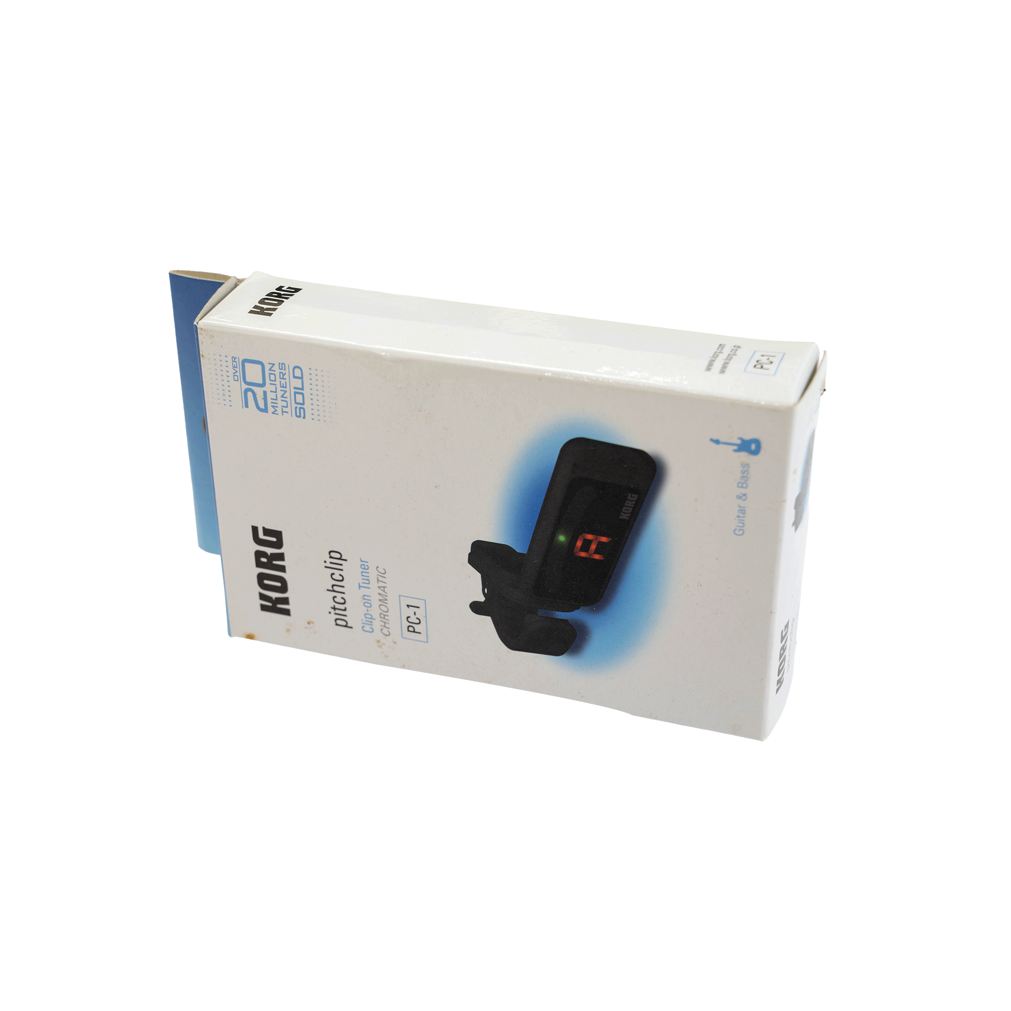 KORG　シンプルでお求めやすいクリップ式チューナー【Pitchclip】