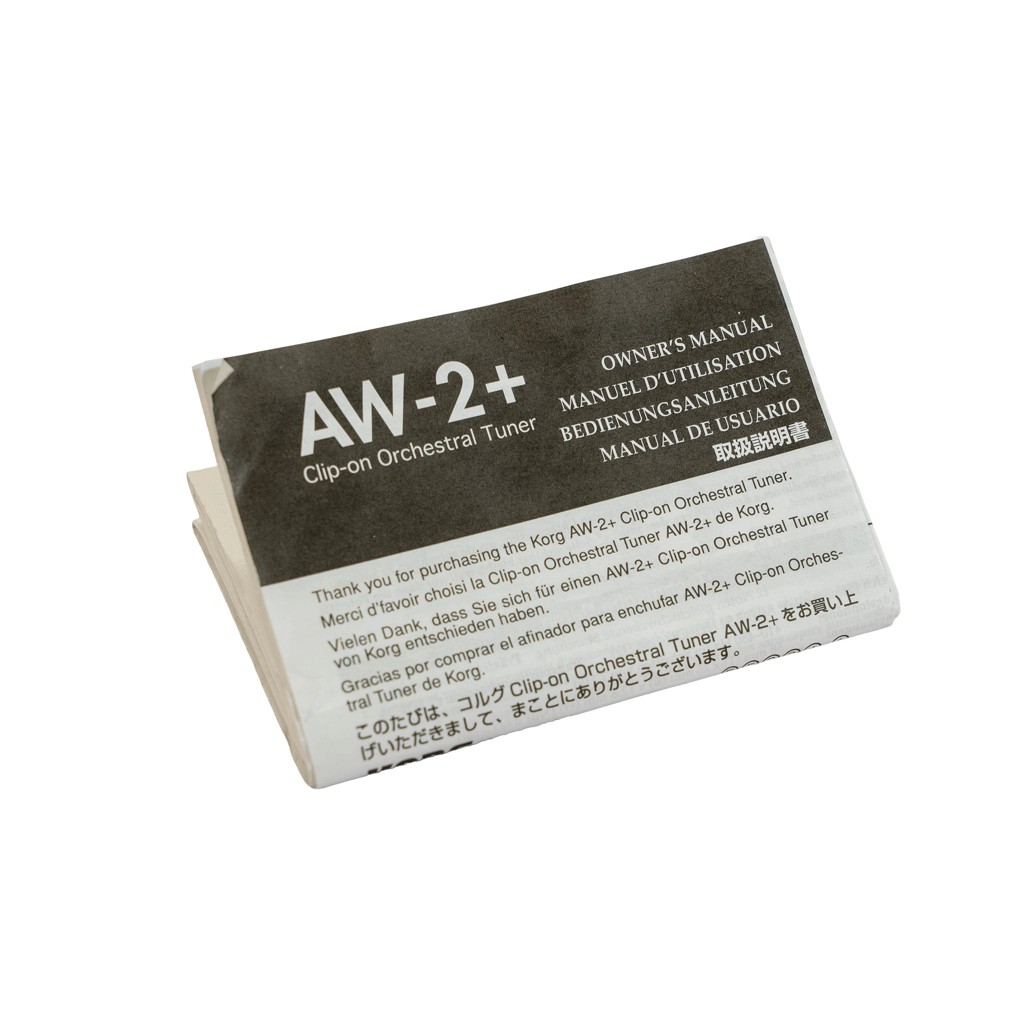 KORG 管楽器定番のクリップチューナー【AW-2+】