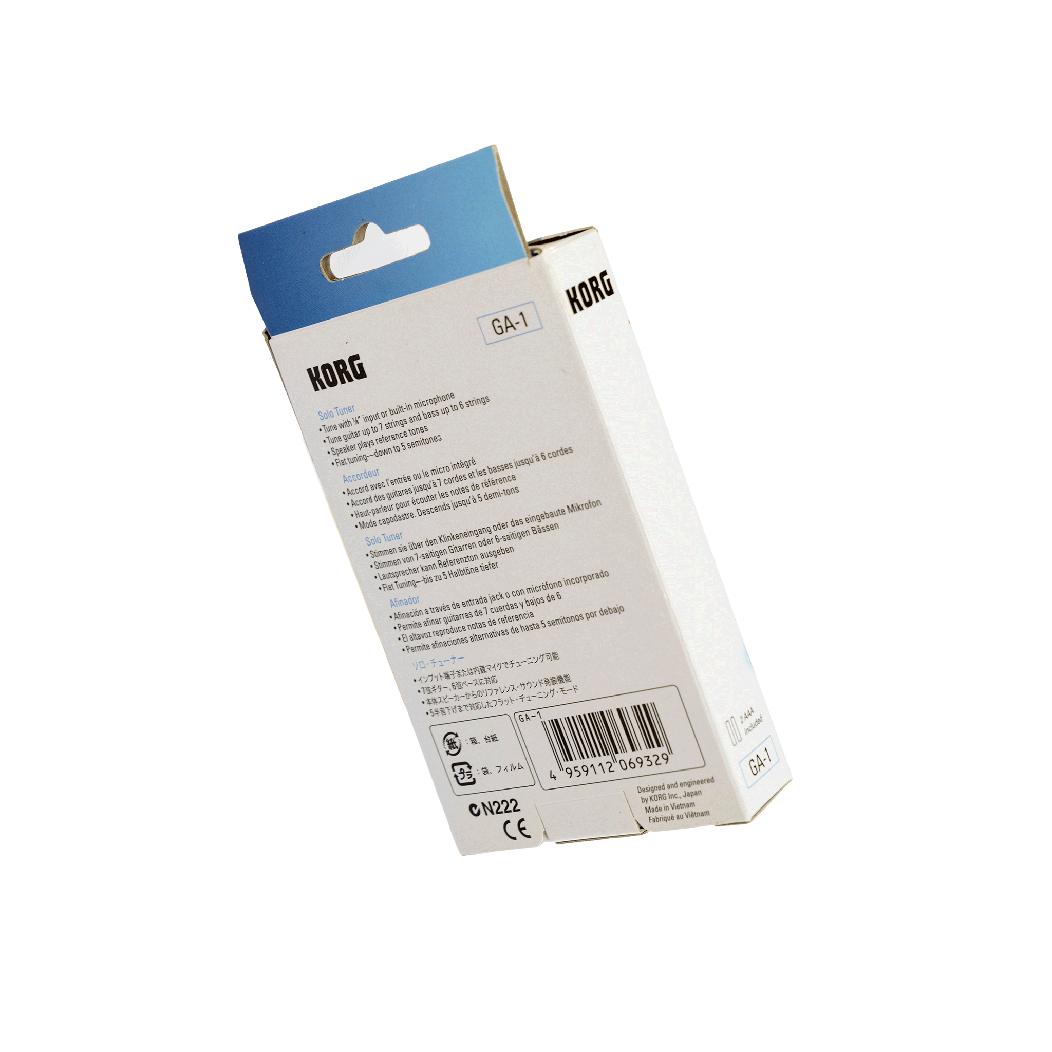 KORG コンパクト・チューナーの決定版！【GA-1】