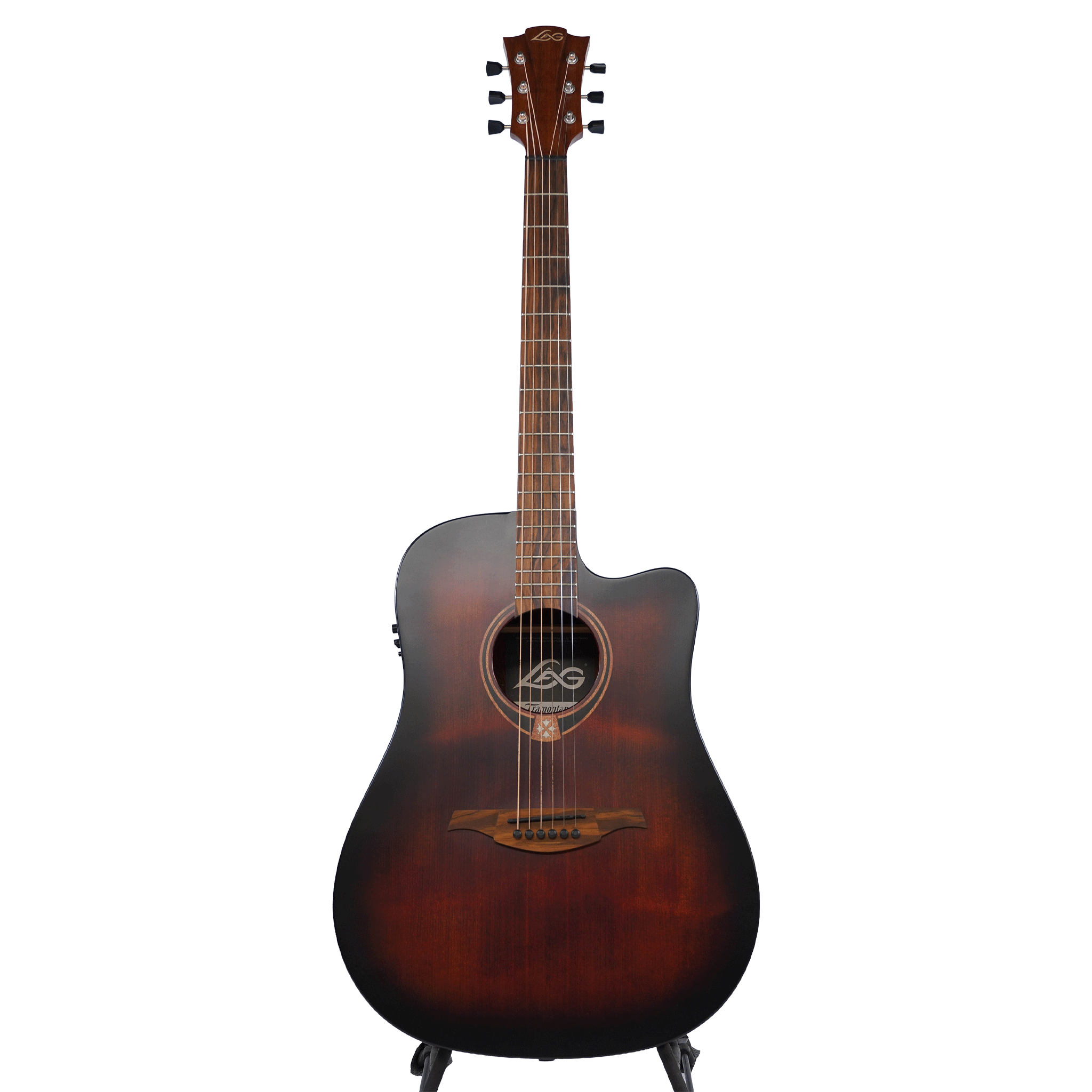LAG Guitars エレアコギター 【Tramontane 70 T70DCE Black & Brown】