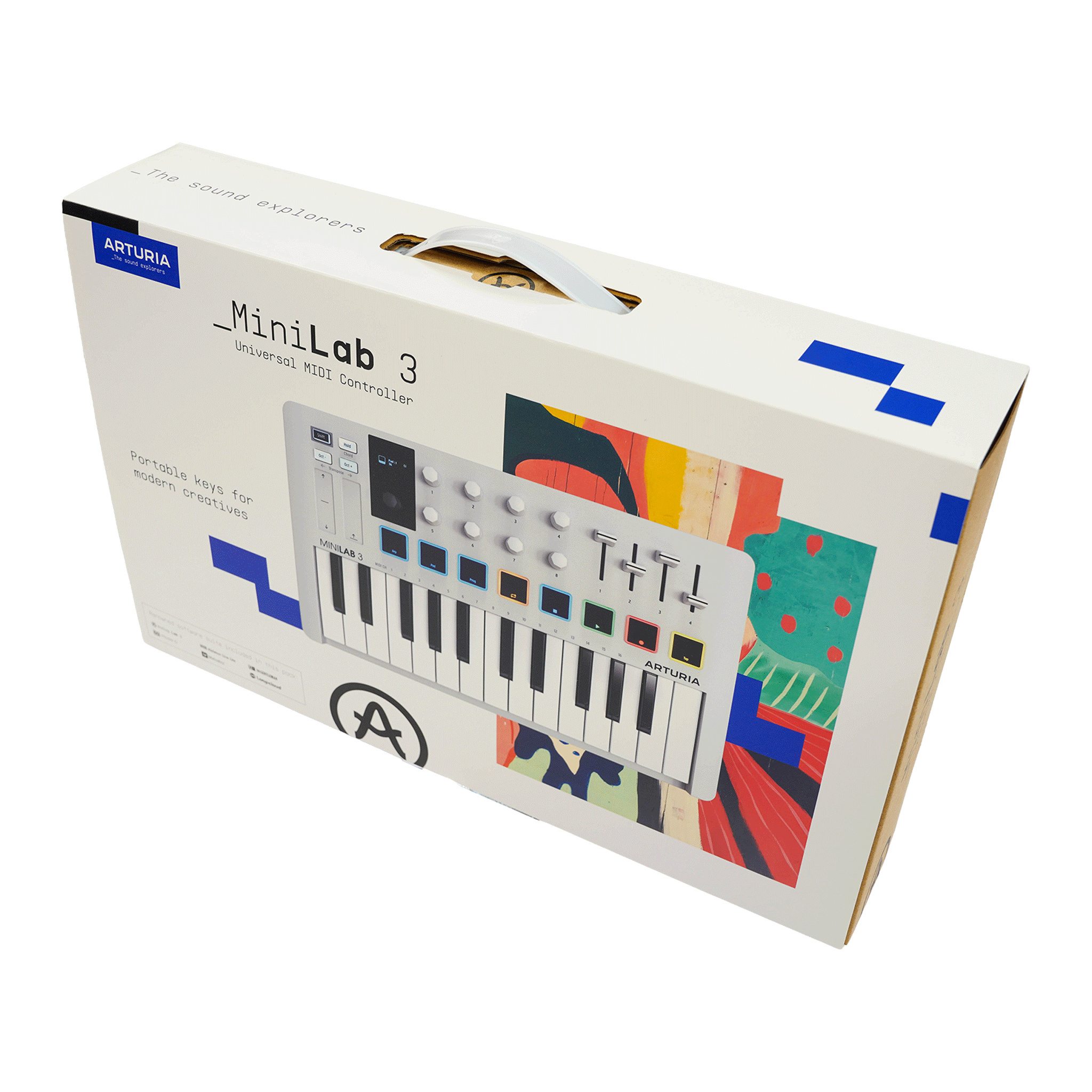 ARTURIA コンパクトなオールインワンMIDIコントローラー　【MINILAB 3】
