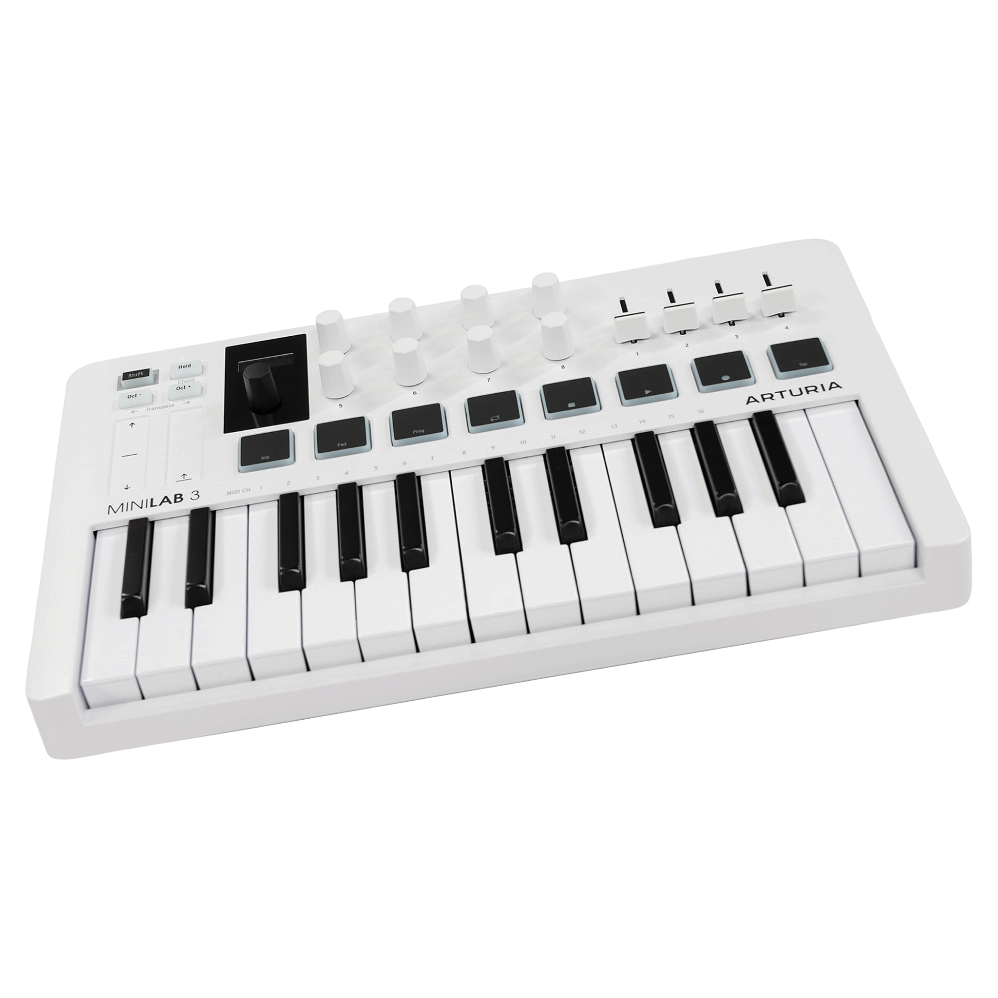 ARTURIA コンパクトなオールインワンMIDIコントローラー　【MINILAB 3】