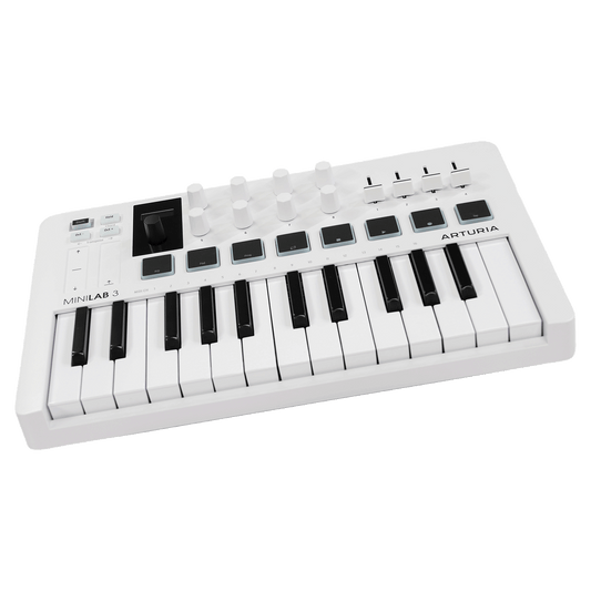 ARTURIA コンパクトなオールインワンMIDIコントローラー　【MINILAB 3】
