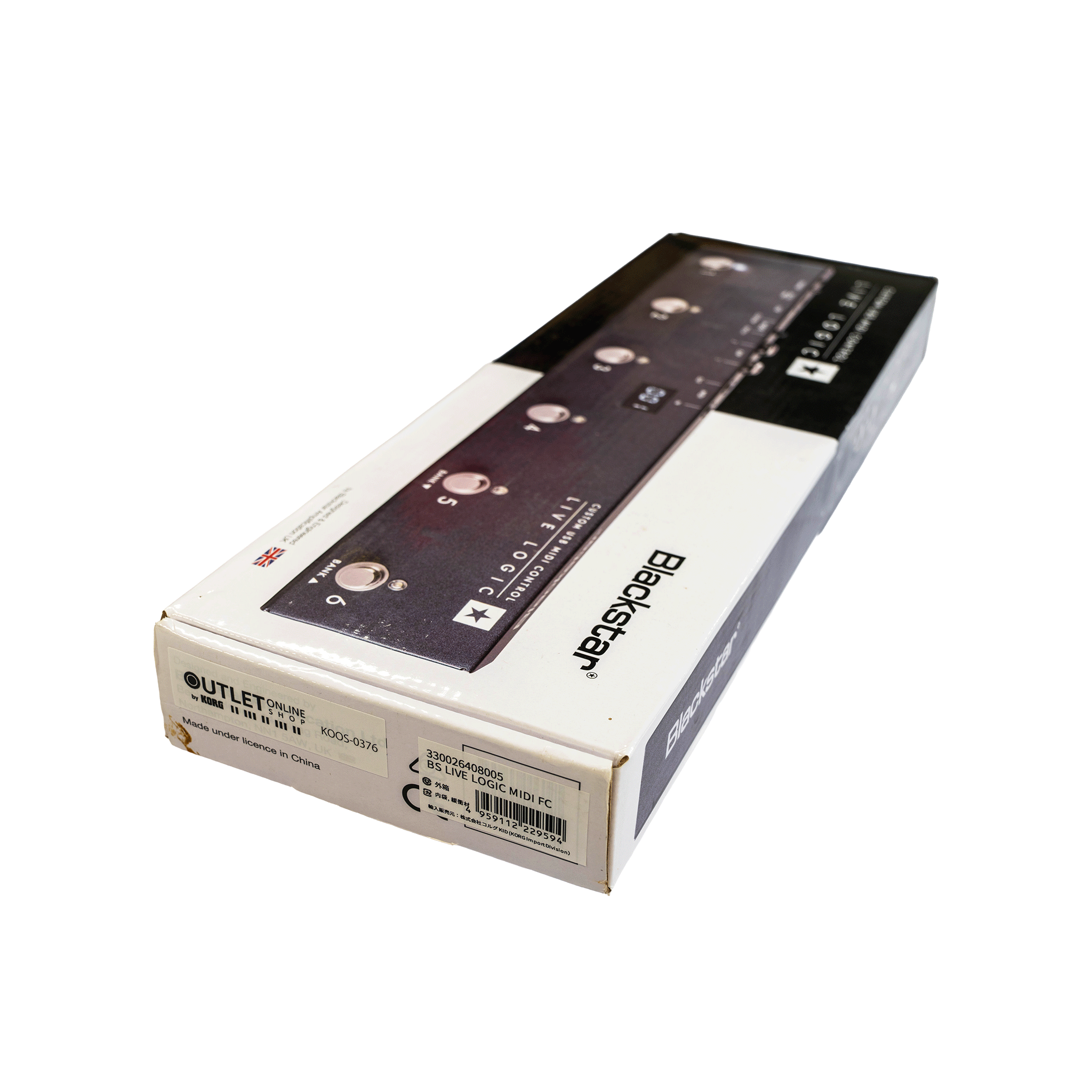 Blackstar あらゆるシチュエーションで活躍するMIDIフットコントローラー【 LIVE LOGIC USB MIDI CONTROLLER】