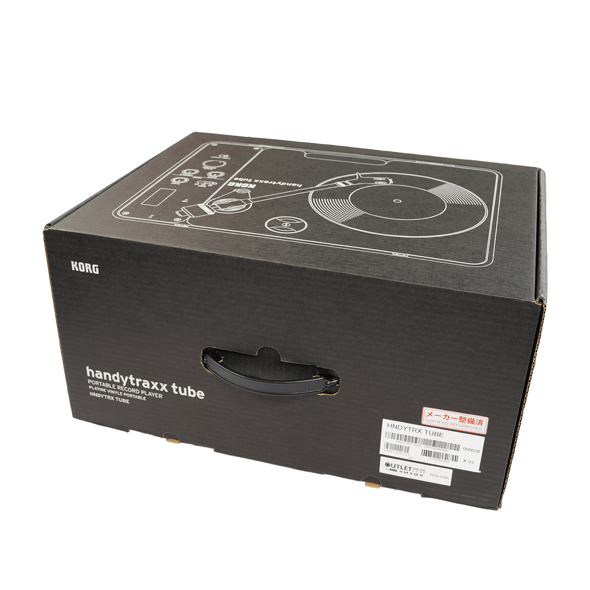 KORG 次世代真空管「Nutube」を搭載したレコード・プレーヤー【HNDYTRX TUBE】