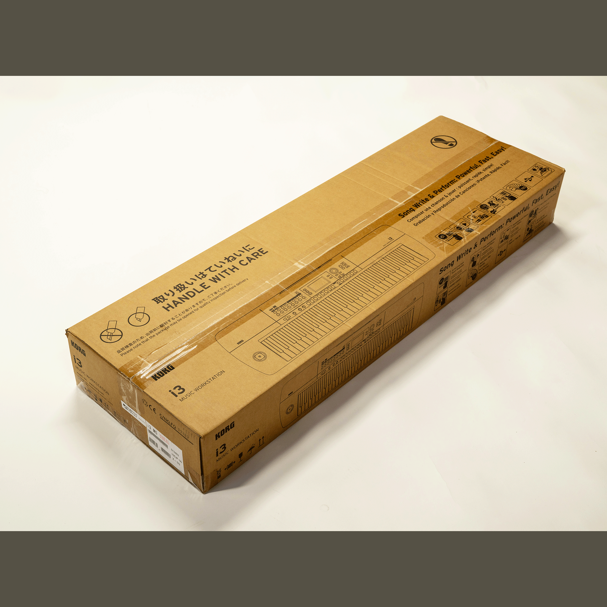 KORG たった4kgだから持ち運びも楽ちんのオールインワン・キーボード【I3 MS】