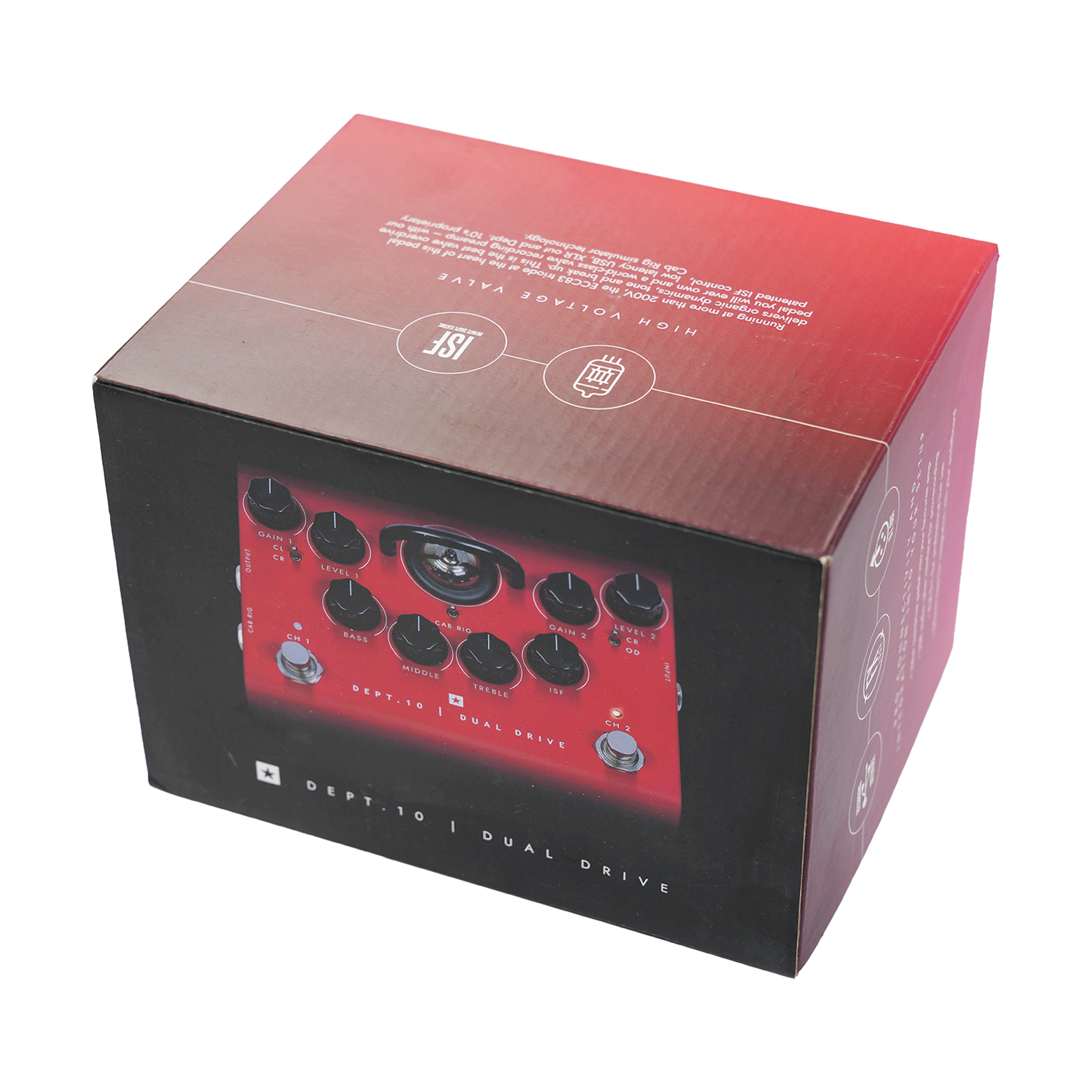 Blackstar 足元に、本物の真空管を【Dept.10 DUAL DRIVE】
