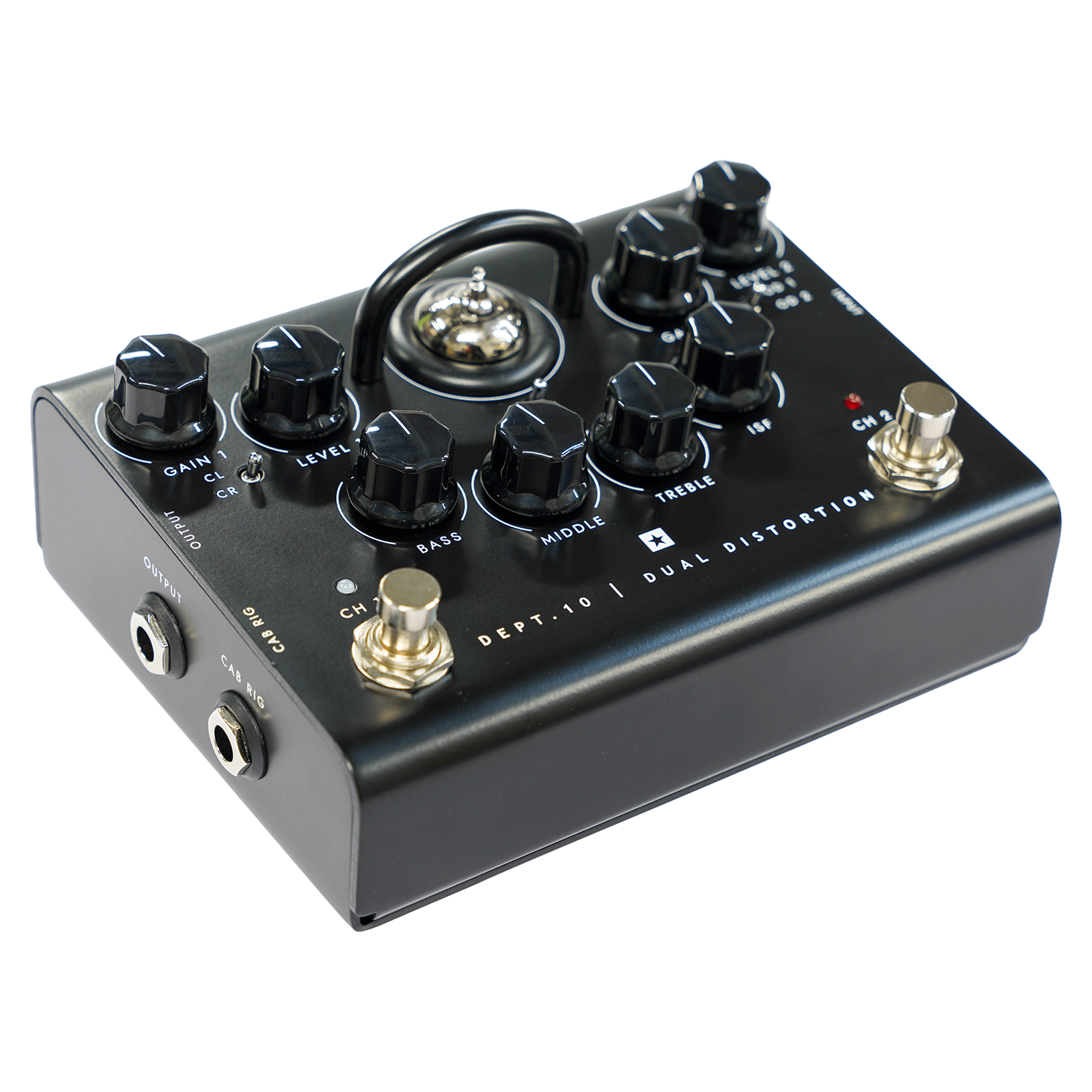 Blackstar 足元に、本物の真空管を【DEPT.10 DUAL DISTORTION】