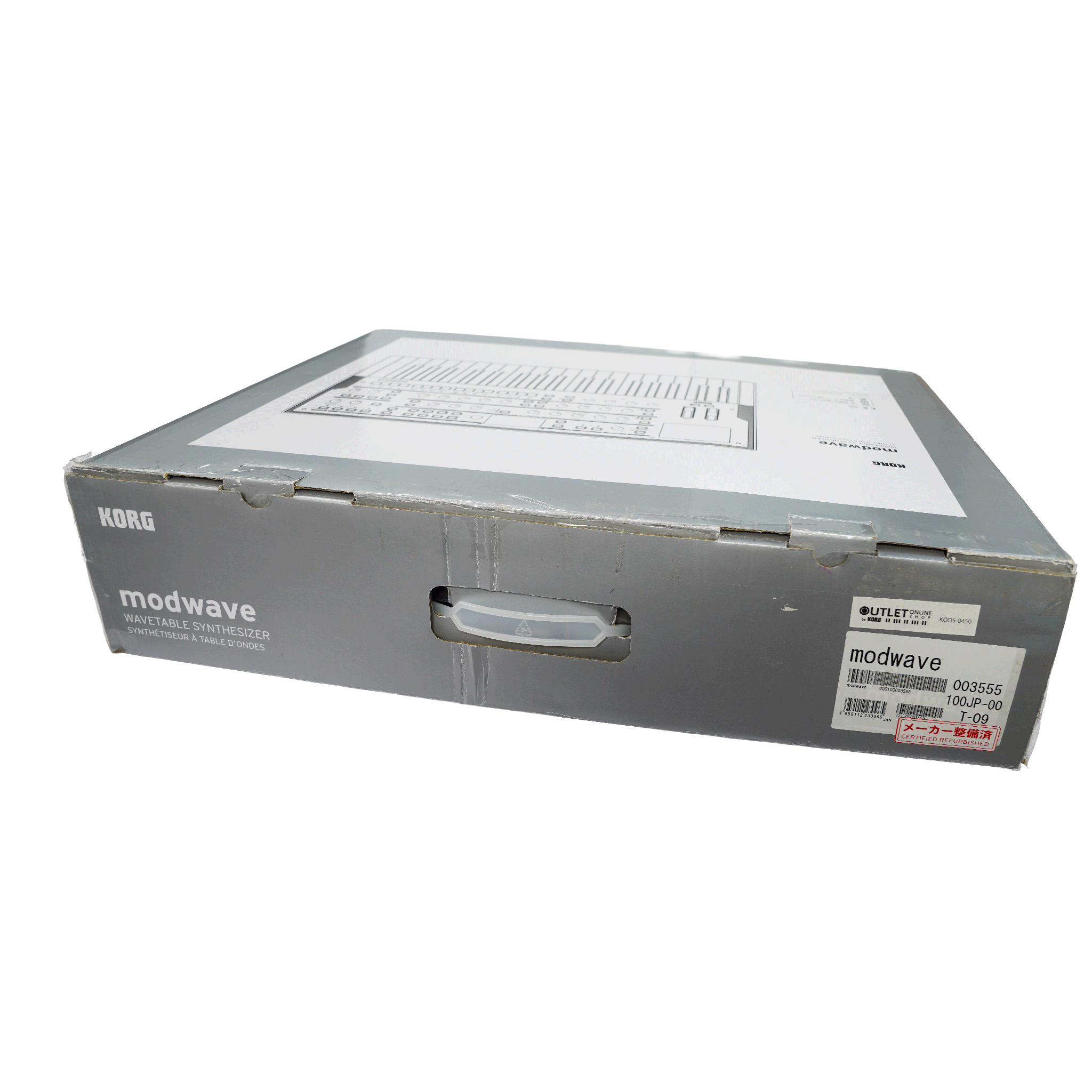 KORG 様々な特徴を持つモンスターシンセ！【MODWAVE】