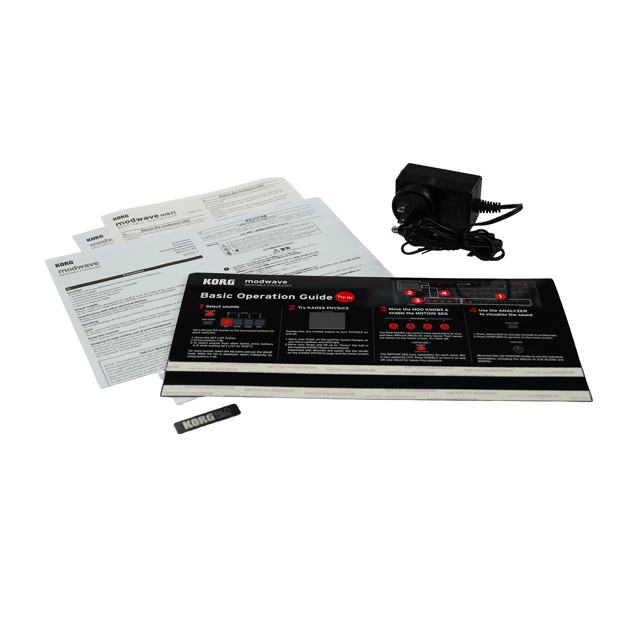 KORG　様々な特徴を持つモンスターシンセの第2世代！【MODWAVE MK2】