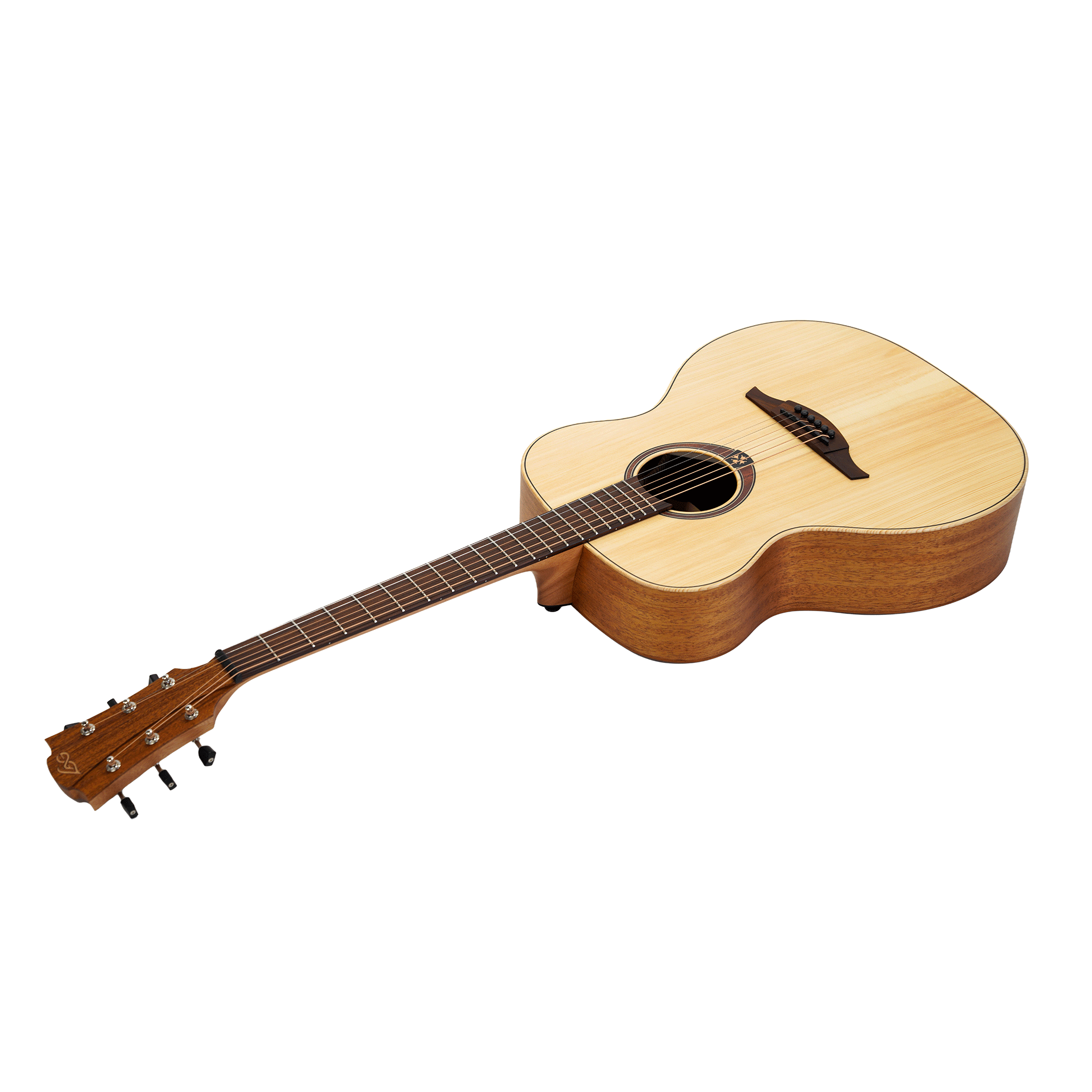 Lag Guitars  小ぶりでバランスがいい！オーディトリアム・ボディシェイプ・モデル【LAG T70A-NAT】