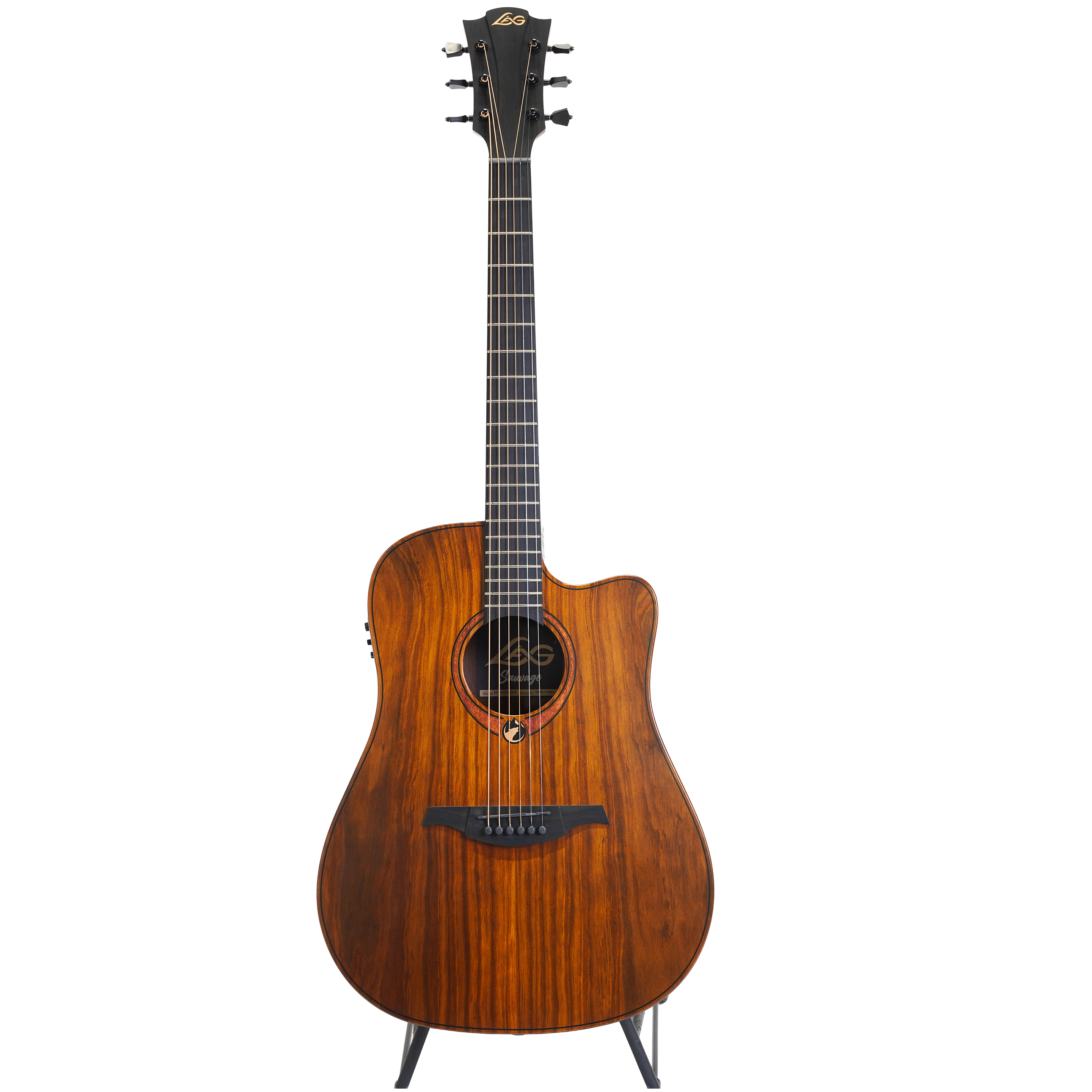 Lag Guitars  環境への配慮と品質を両立！ドレッドノート・カッタウェイ・モデル【LAG SAUVAGE-DCE】