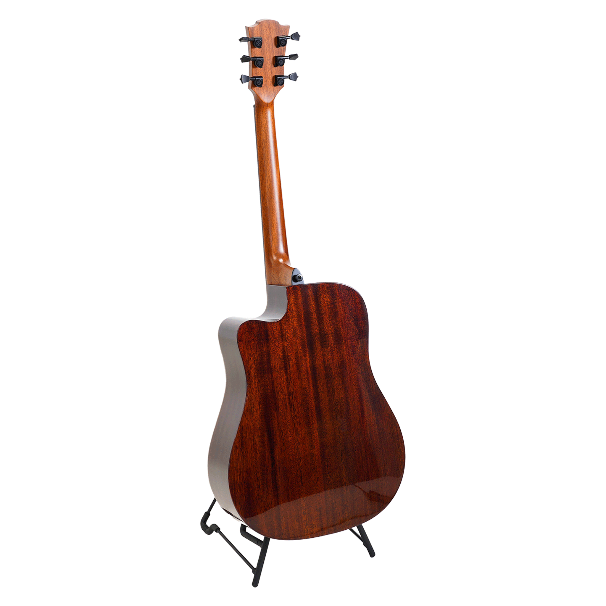 Lag Guitars  グロス仕上げのとても綺麗なエレアコ！ドレットノート・ボディシェイプ・モデル【LAG T118DCE-BRS】