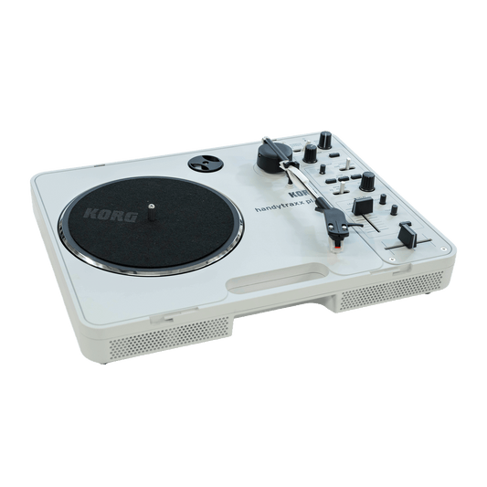 KORG 手軽に持ち出そう！ポータブル・レコードプレーヤー【handytraxx play】