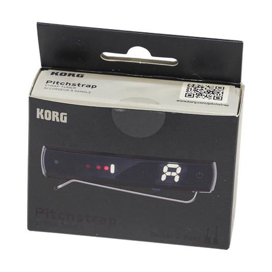 KORG 新発想のギター＆ベース・チューナー【Pitchstrap　BK】