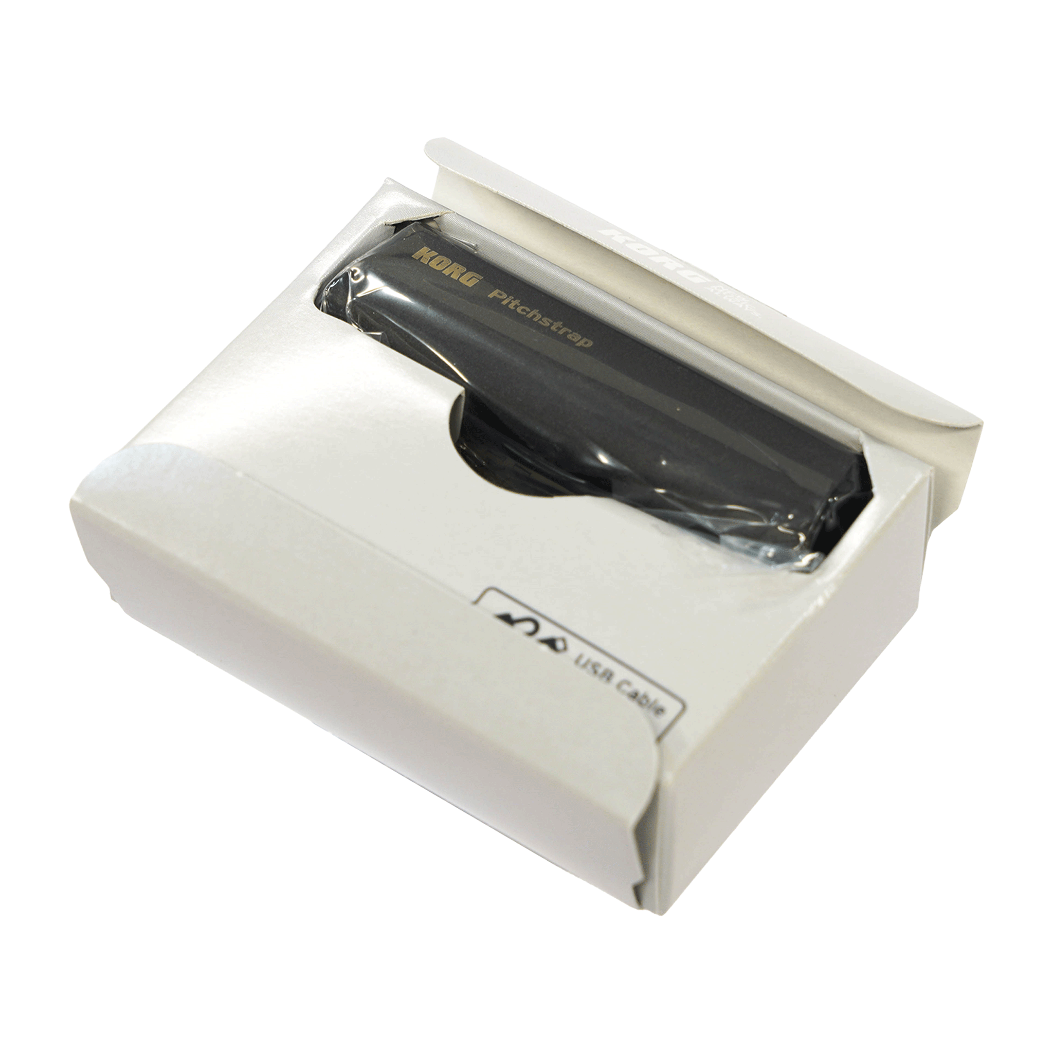 KORG 新発想のギター＆ベース・チューナー【Pitchstrap　BK】