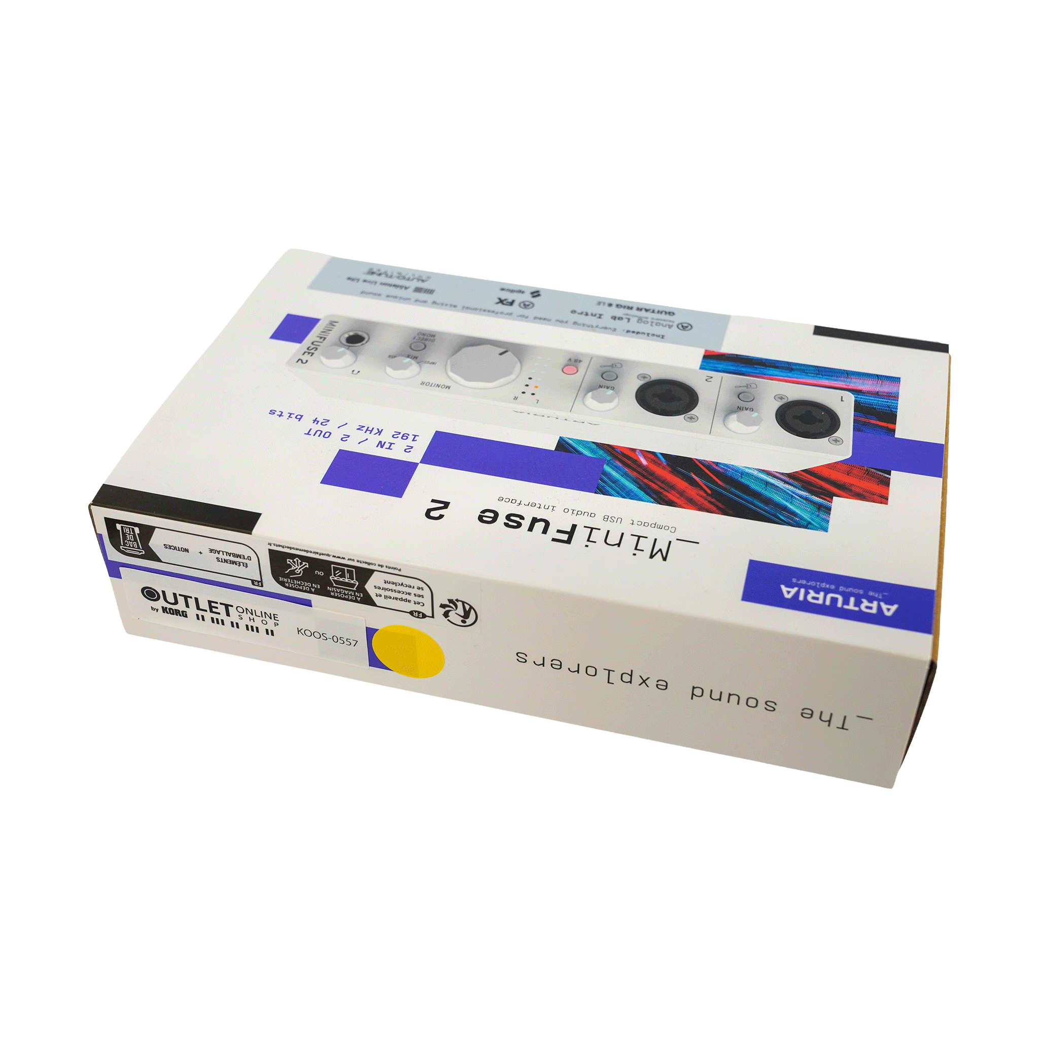 ARTURIA オーディオ・インターフェイスを選ぶならこれ！【MINIFUSE 2 WH】