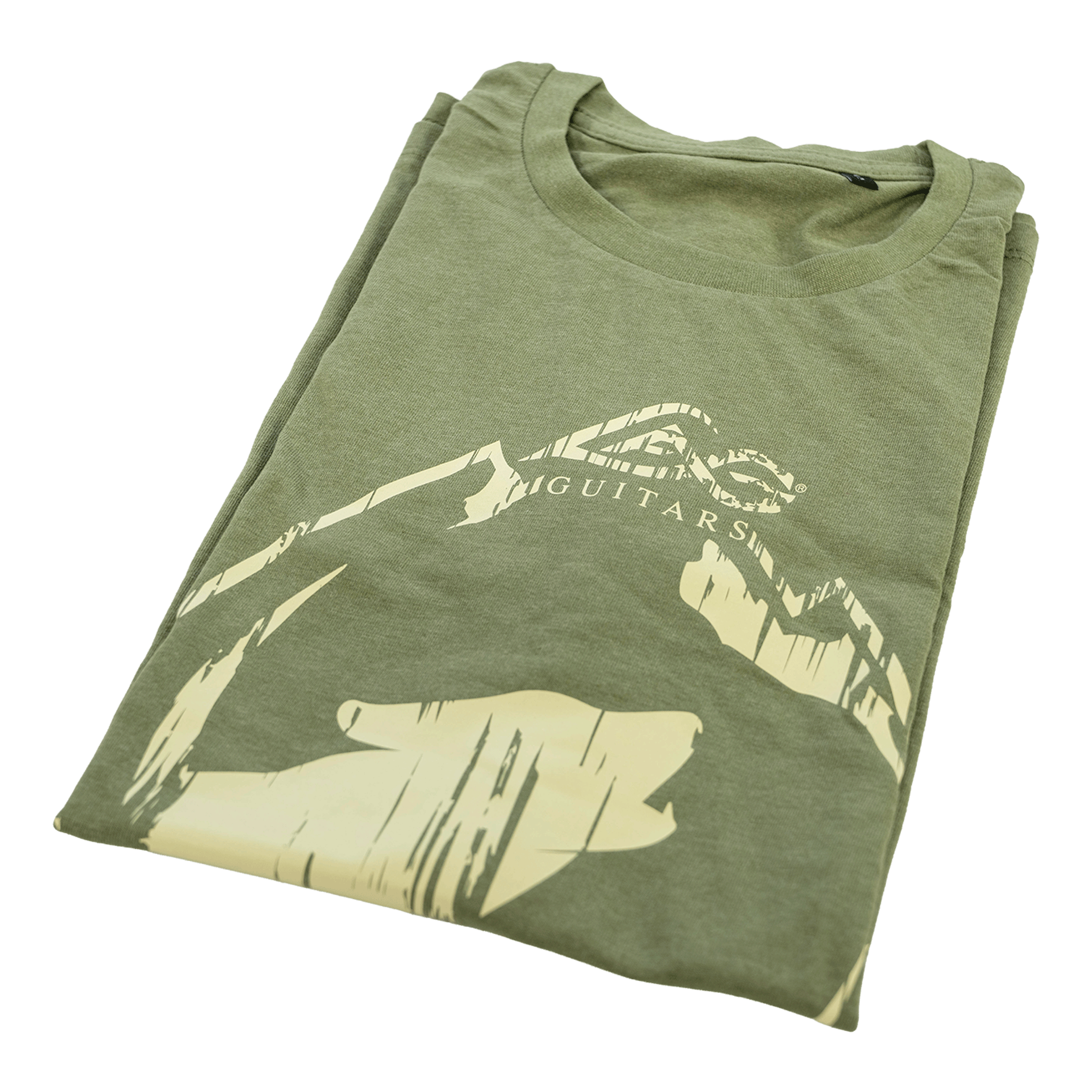 LAG Guitar  SAUVAGEのロゴがプリントされた　【オリジナル・Tシャツ（Sサイズ）】