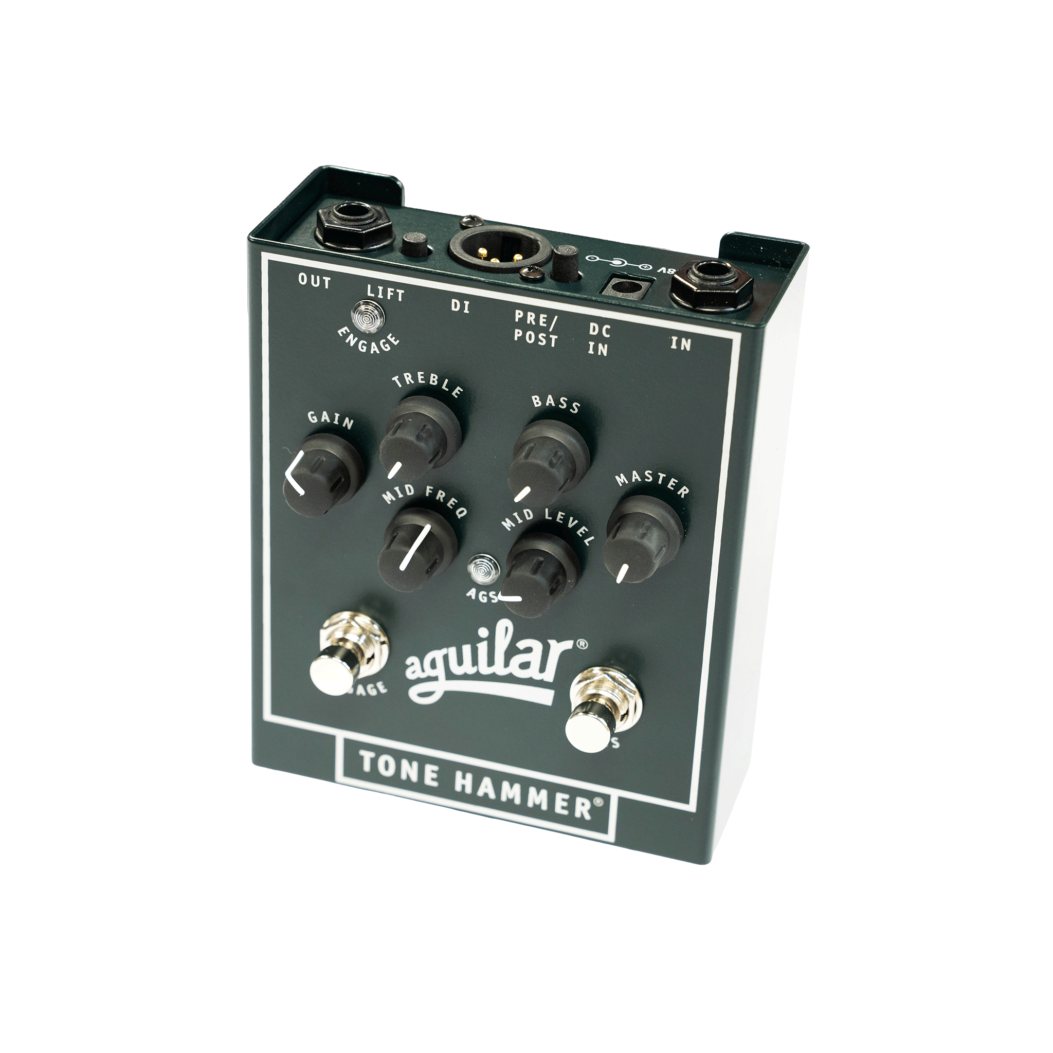AGUILAR ベーシスト必見！【TONE HAMMER PREAMP/DI STOMP BOX】