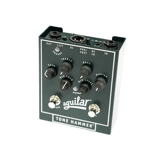 aguilar ベース用プリアンプ【TONE HAMMER PREAMP/DI STOMP BOX】