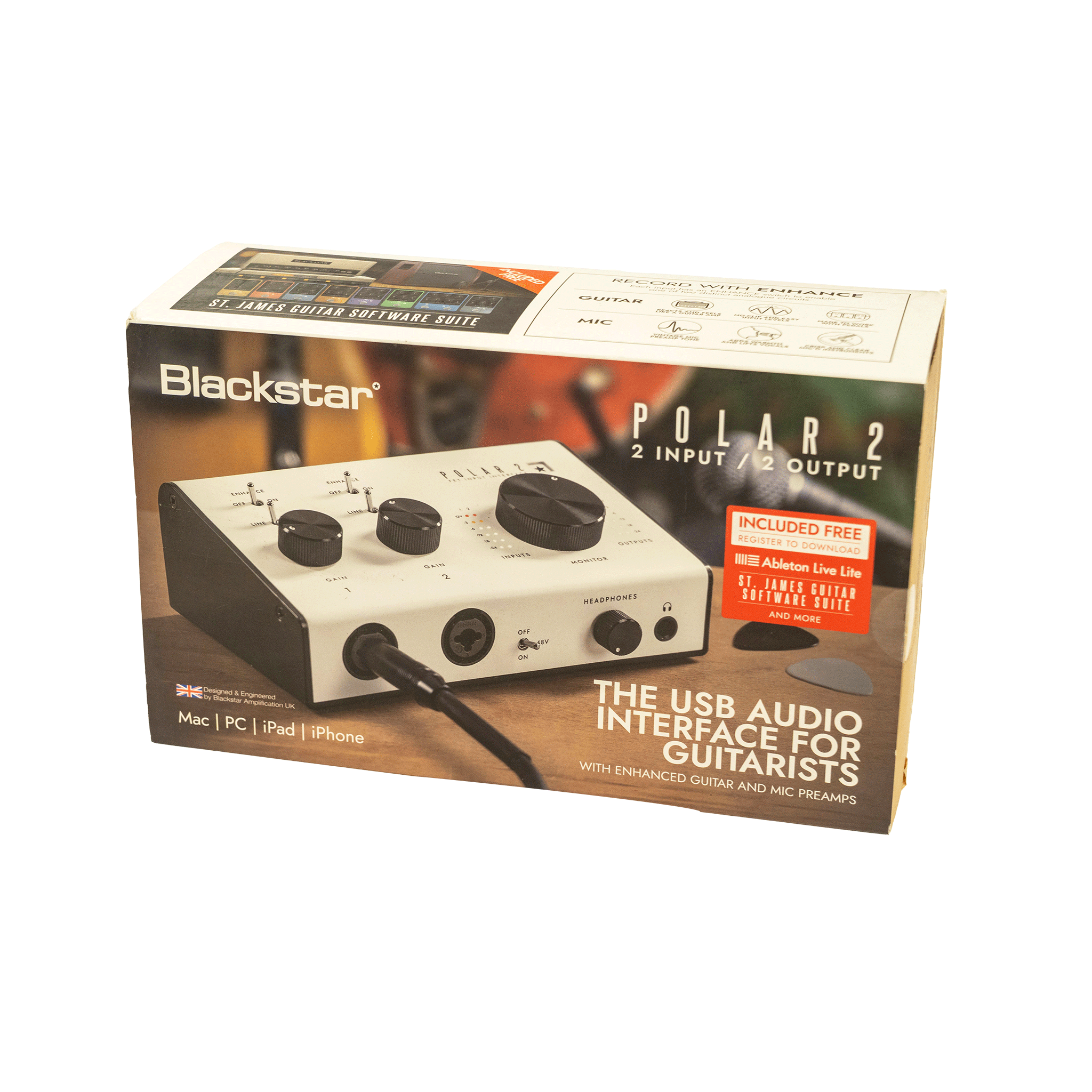 Blackstar ギタリストのためのUSB オーディオ・インターフェイス Blackstar ギタリストのためのUSB オーディオ・インターフェイス