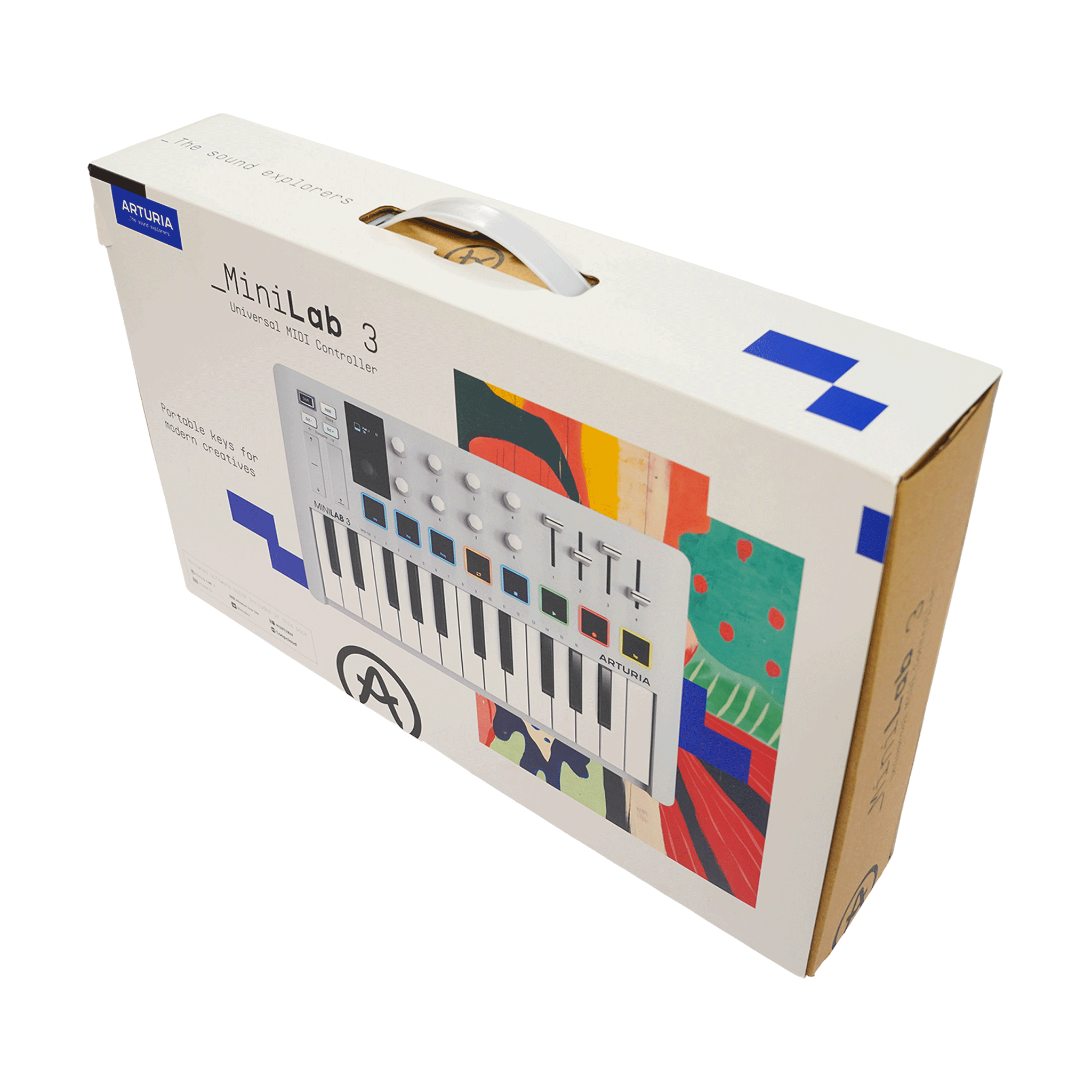 ARTURIA コンパクトなオールインワンMIDIコントローラー　【MINILAB 3】