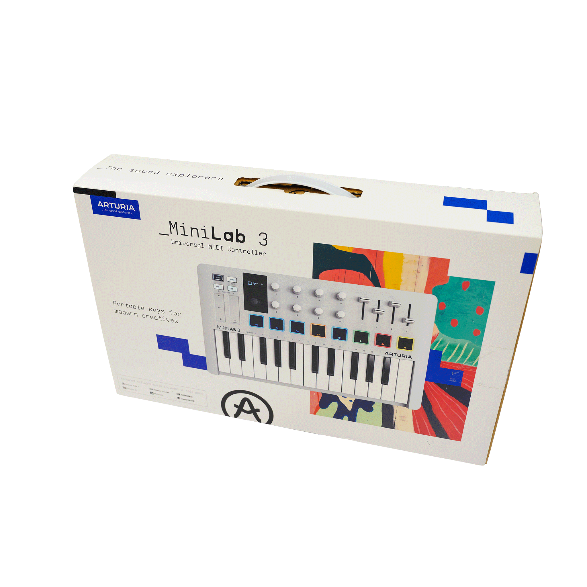Arturia　コンパクトなオールインワンMIDIコントローラー　【MINILAB 3】