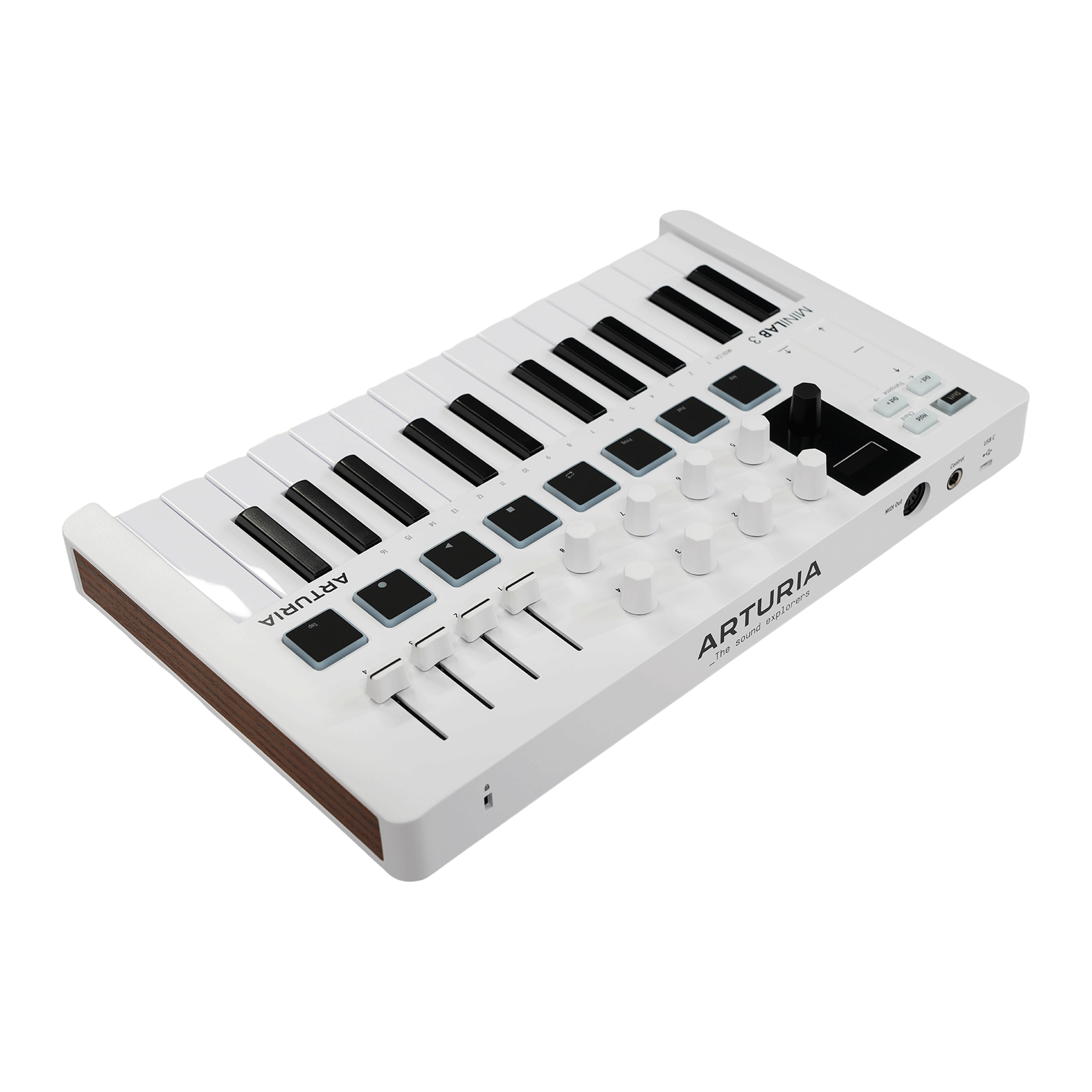 Arturia　コンパクトなオールインワンMIDIコントローラー　【MINILAB 3】