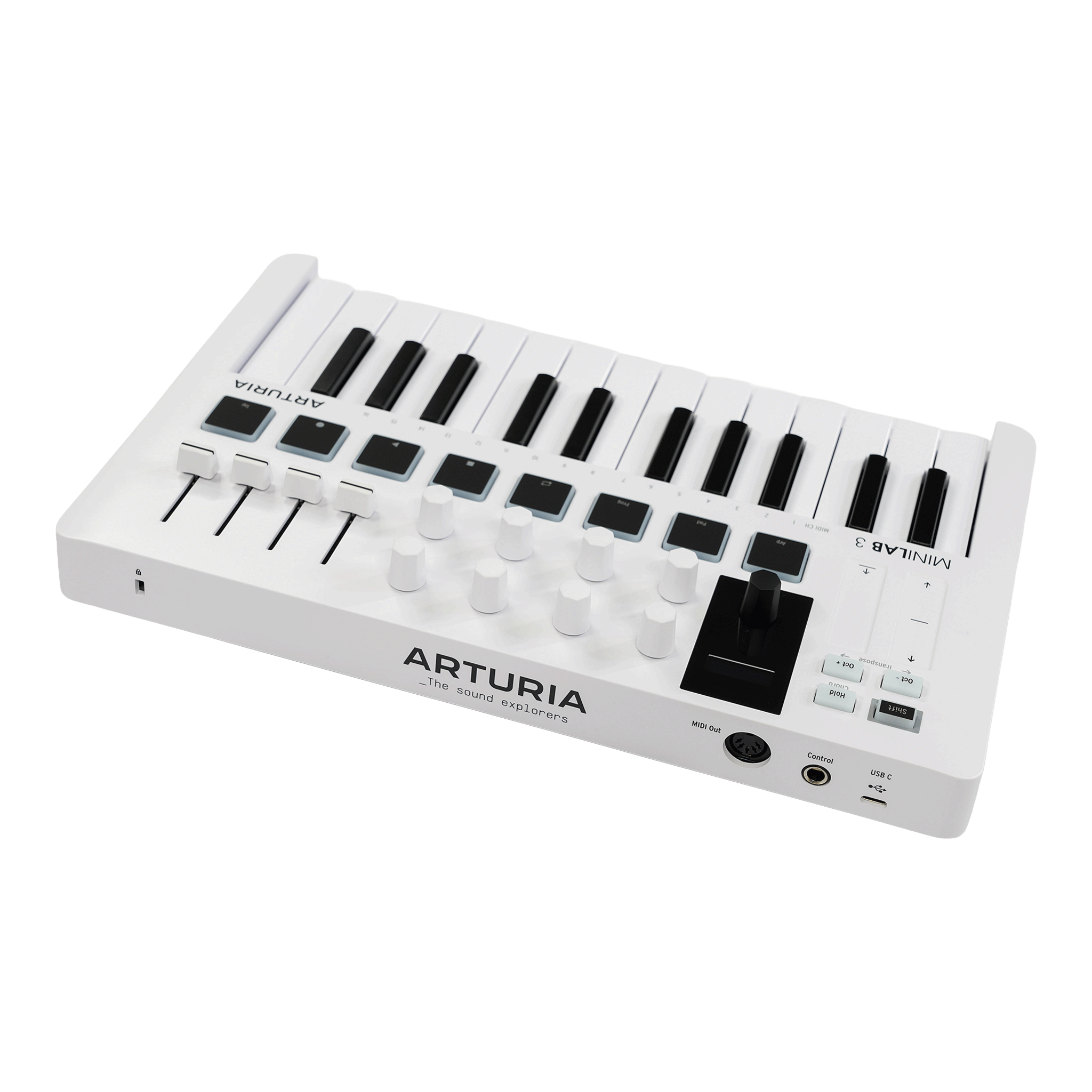 Arturia　コンパクトなオールインワンMIDIコントローラー　【MINILAB 3】
