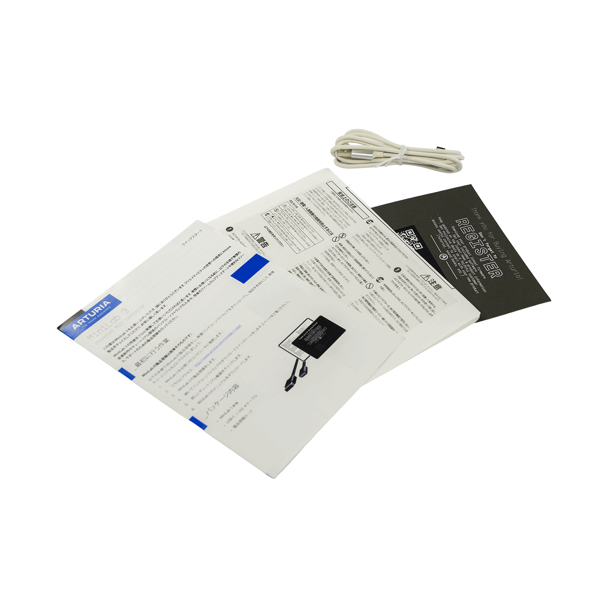 Arturia　コンパクトなオールインワンMIDIコントローラー　【MINILAB 3】