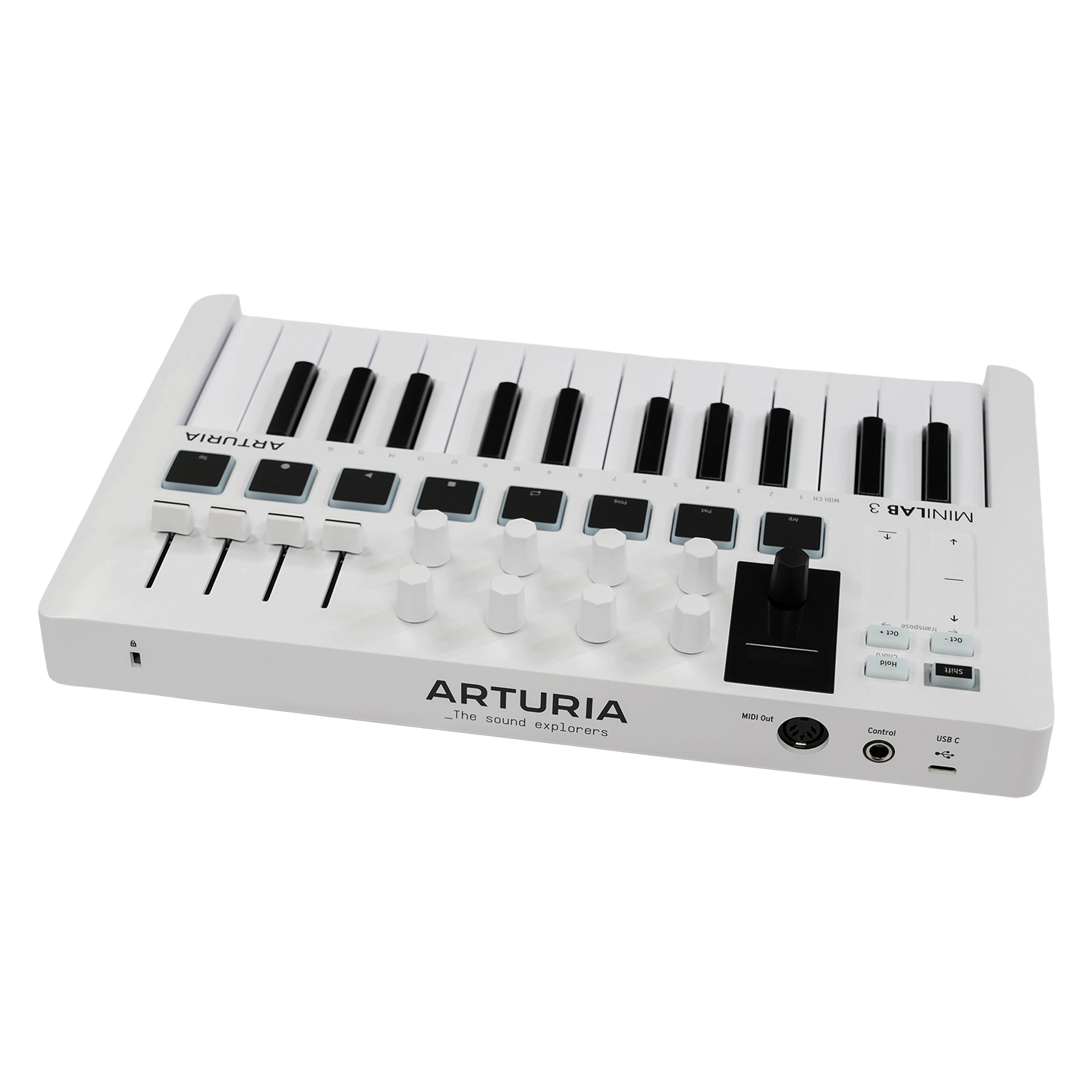 ARTURIA コンパクトなオールインワンMIDIコントローラー　【MINILAB 3】