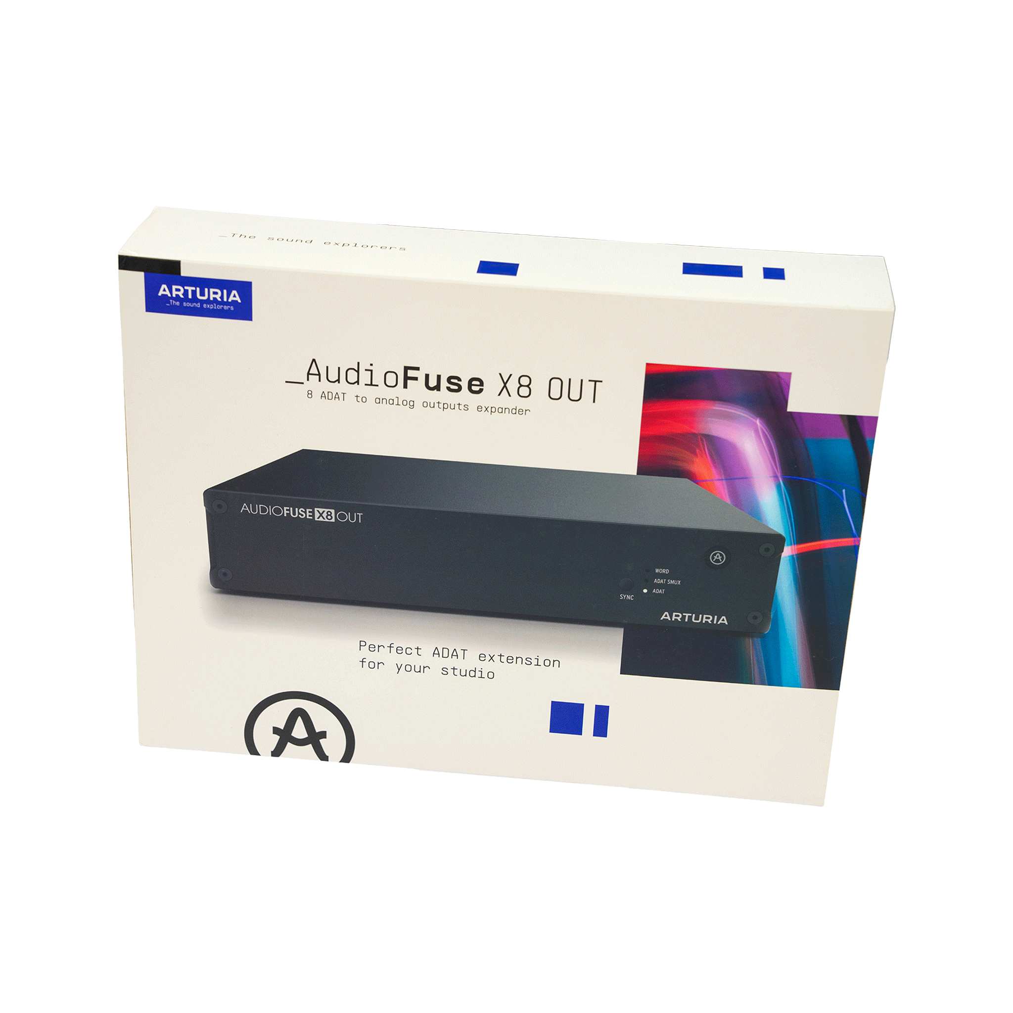 ARTURIA モニター増設やサラウンド環境を実現するADATエクスパンダー【AudioFuse X8 OUT】
