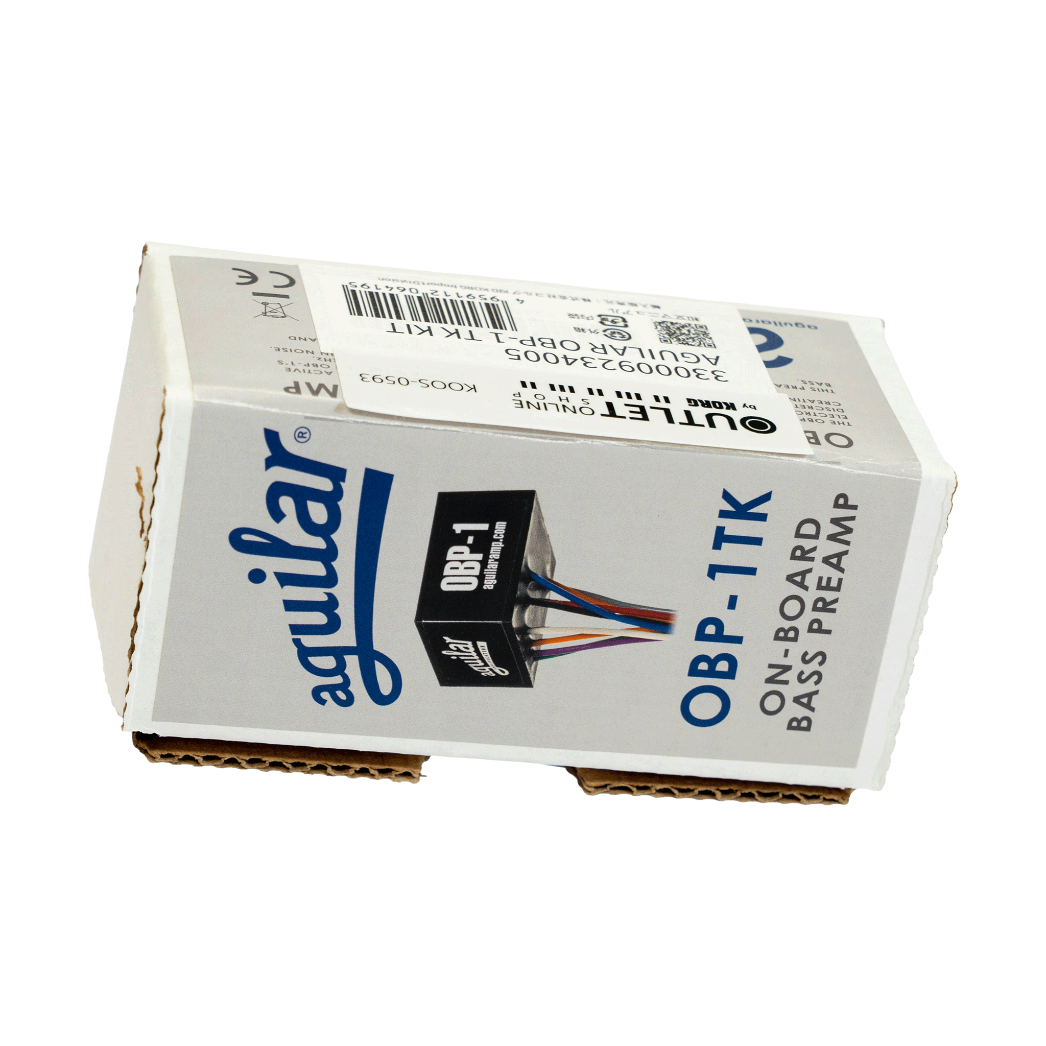 AGUILAR　良い音への近道！ベーシスト必見！【AGUILAR OBP-1 TK KITONBOARD PREAMP】
