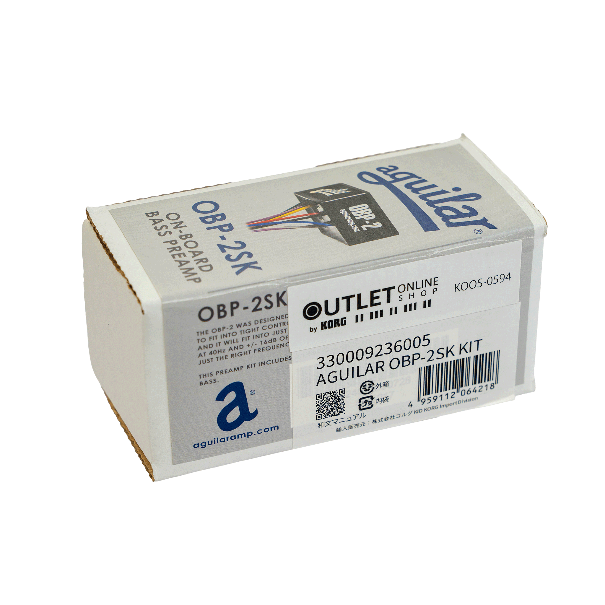 AGUILAR　良い音への近道！ベーシスト必見！【OBP-2SK KIT ONBOARD PREAMP】